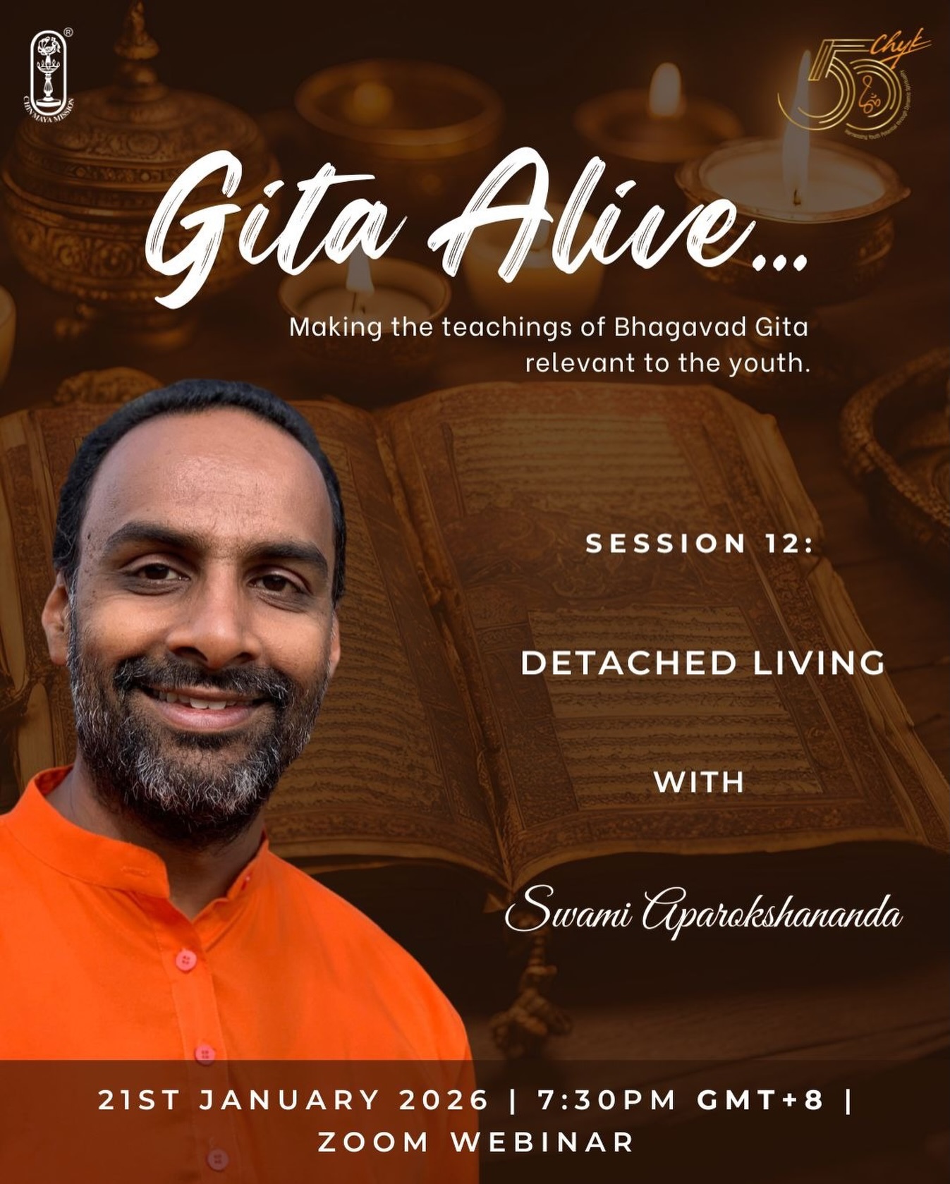 Chinmaya - What is detachment? Does one have to give up the worldly ...