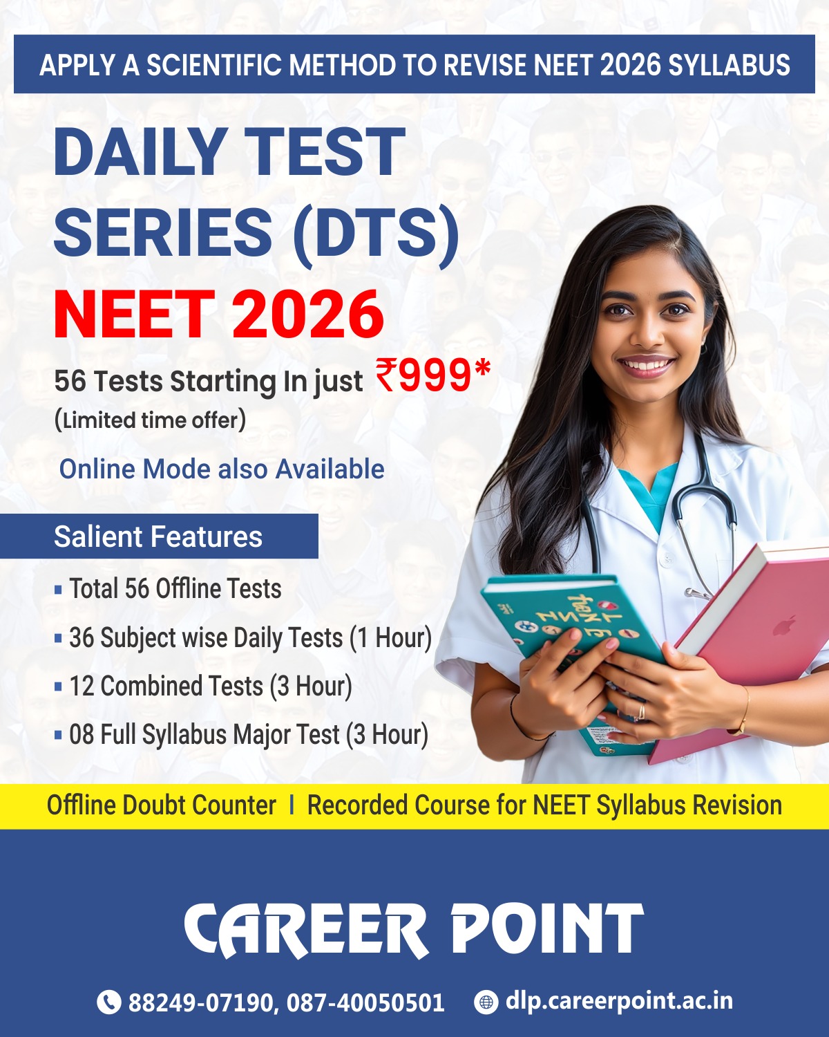 Career - 🚀 Revise Smarter. Score Higher. Crack NEET 2026! Career Point ...
