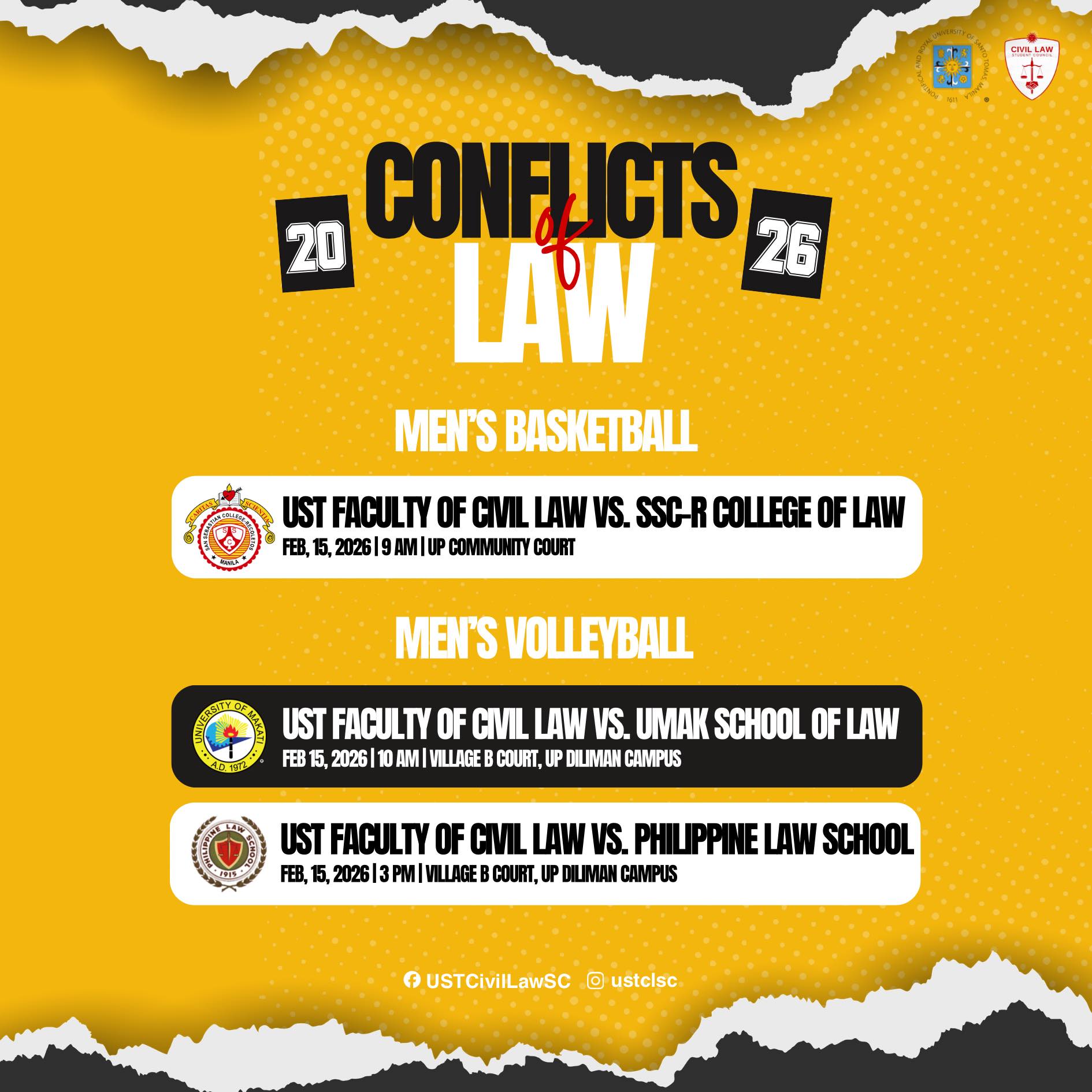 UST Civil Law Student... - UST Civil Law Student Council