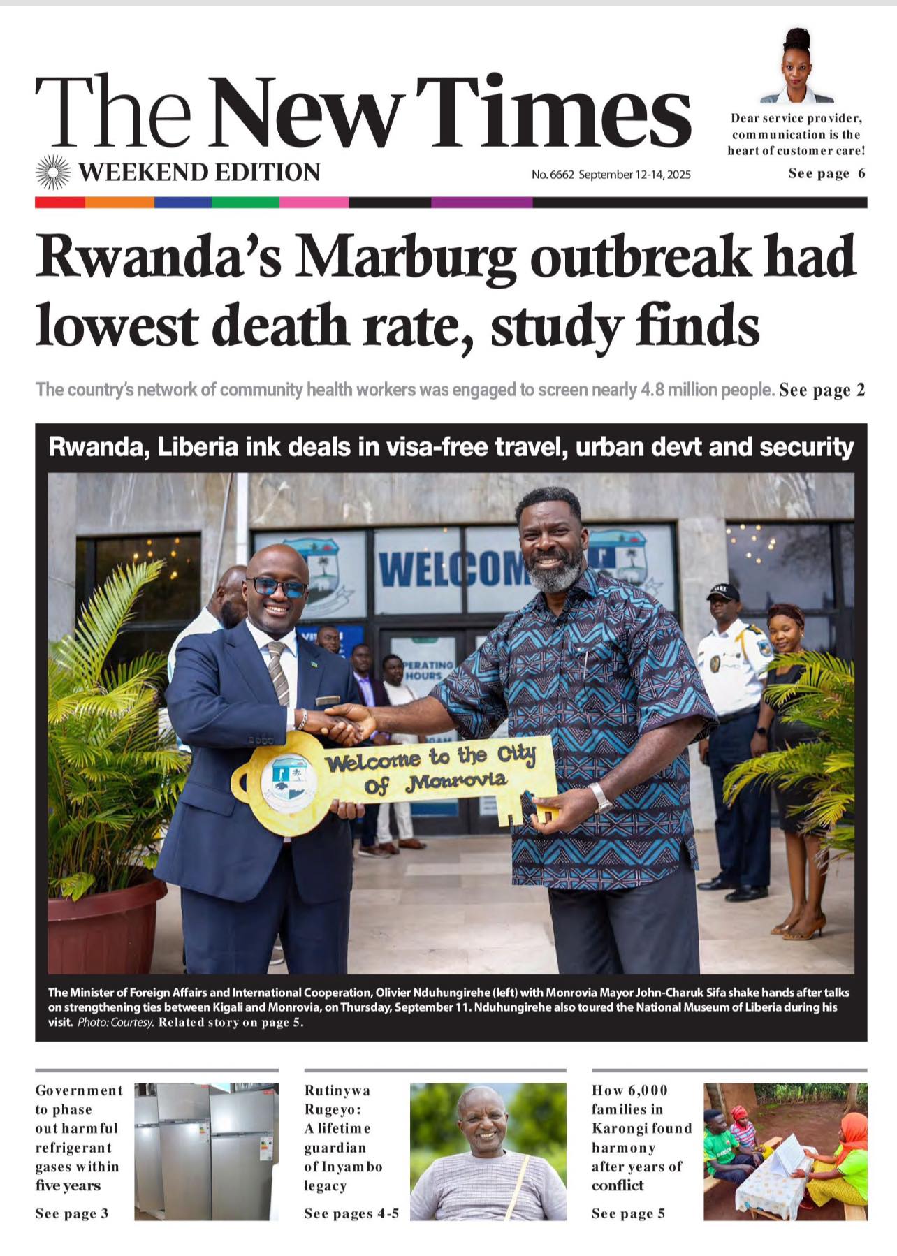 The New - Inside The New Times ePaper front page of Friday, September ...