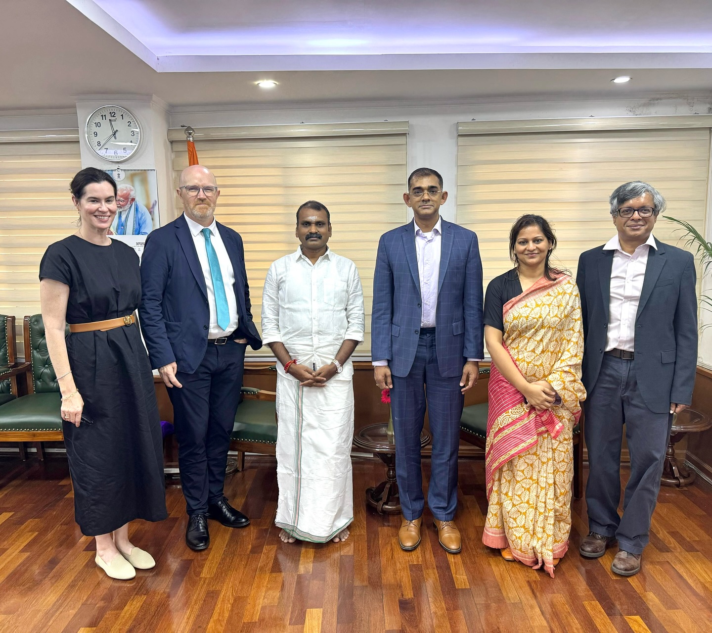 Dr.L.Murugan - Met with officials from Meta this morning,... | Facebook