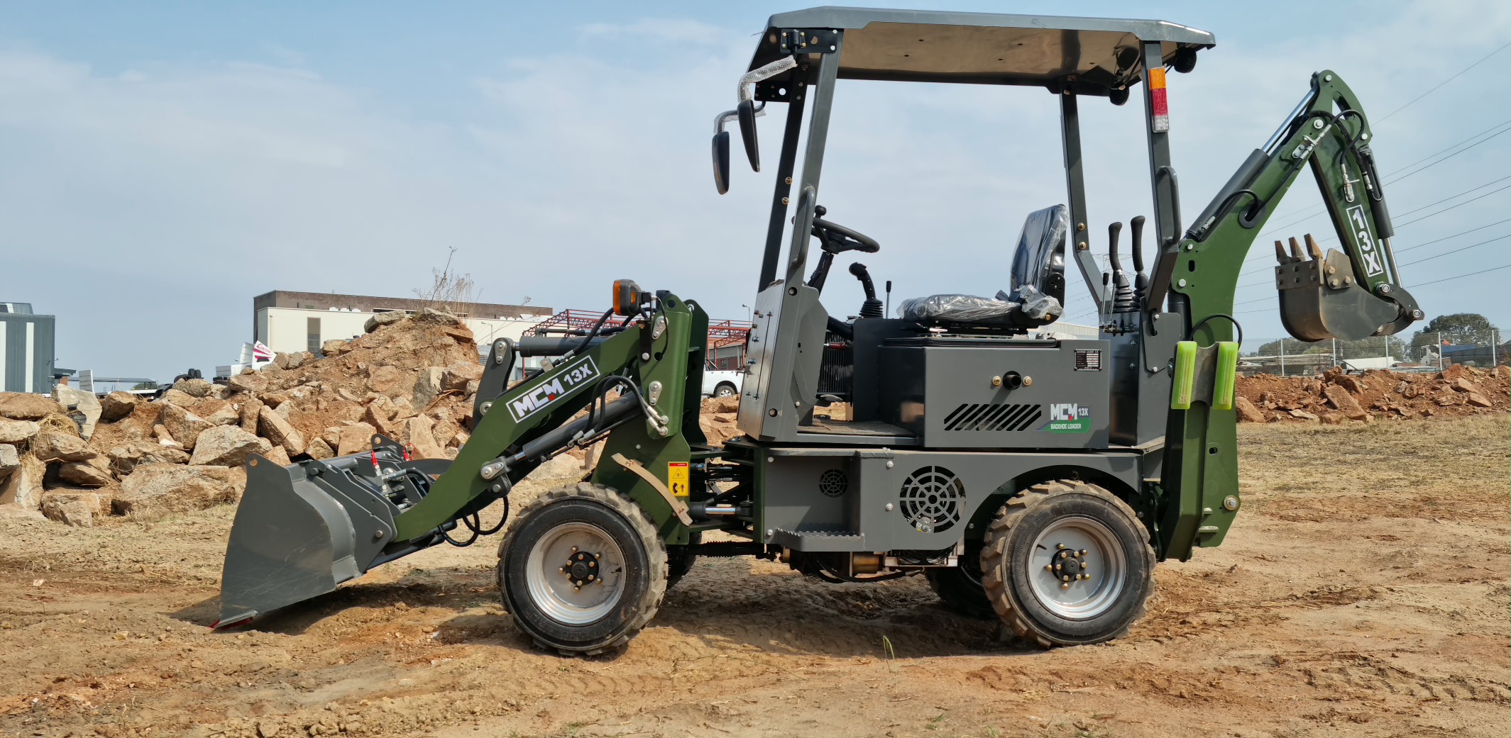 MCM Group - 🚜 The MCM 13X Mini Kubota TLB — small enough... | Facebook