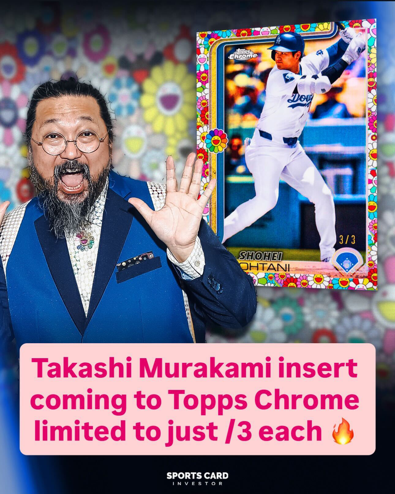Ohtani x Murakami out of 2025 Topps Chrome ?? Japan