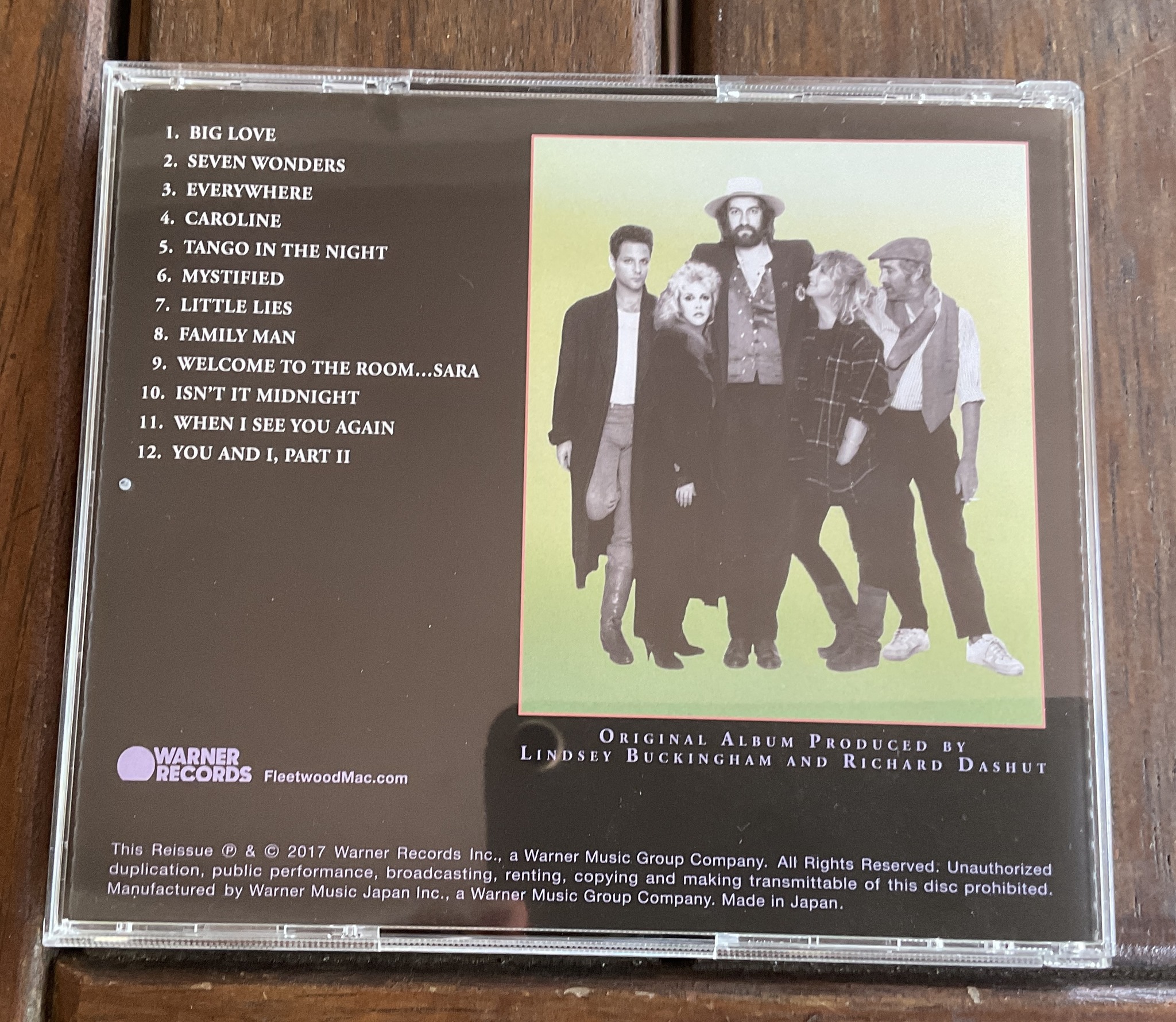 Fleetwood Mac's Tango in the Night SACD hybrid special edition