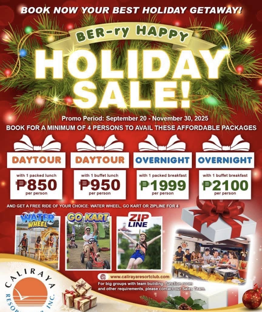 Caliraya Resort Promo Rates | Lumban
