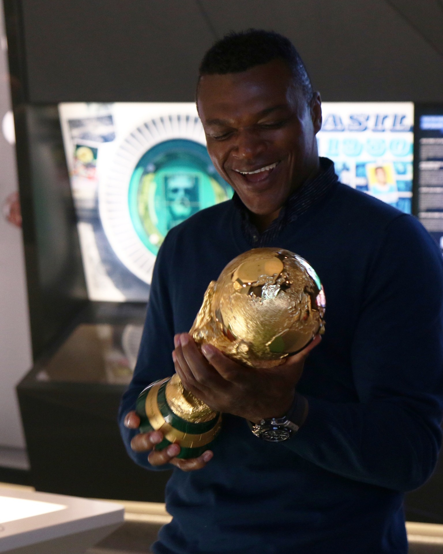 Back in 1998, Marcel Desailly lifted the FIFA World Cup Trophy on
