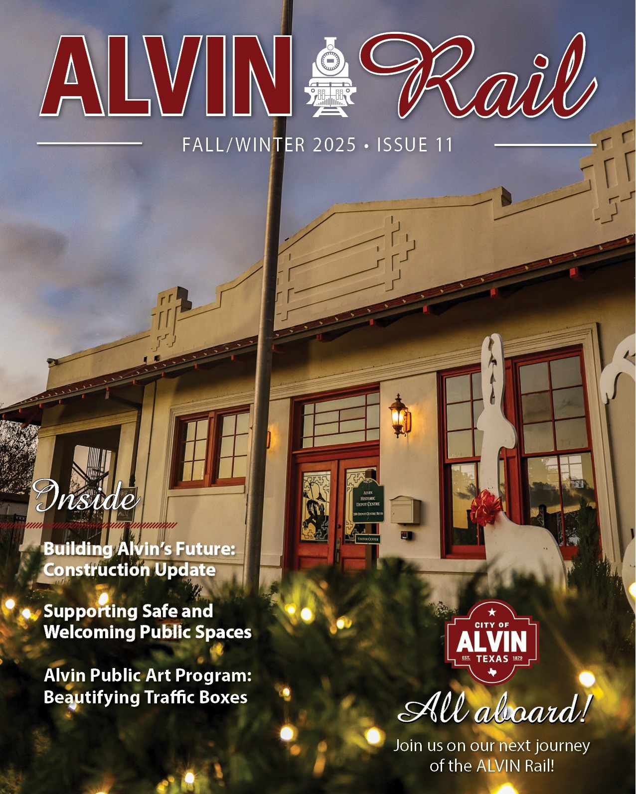 The 2025 Fall–Winter edition... - City of Alvin - Government | Facebook