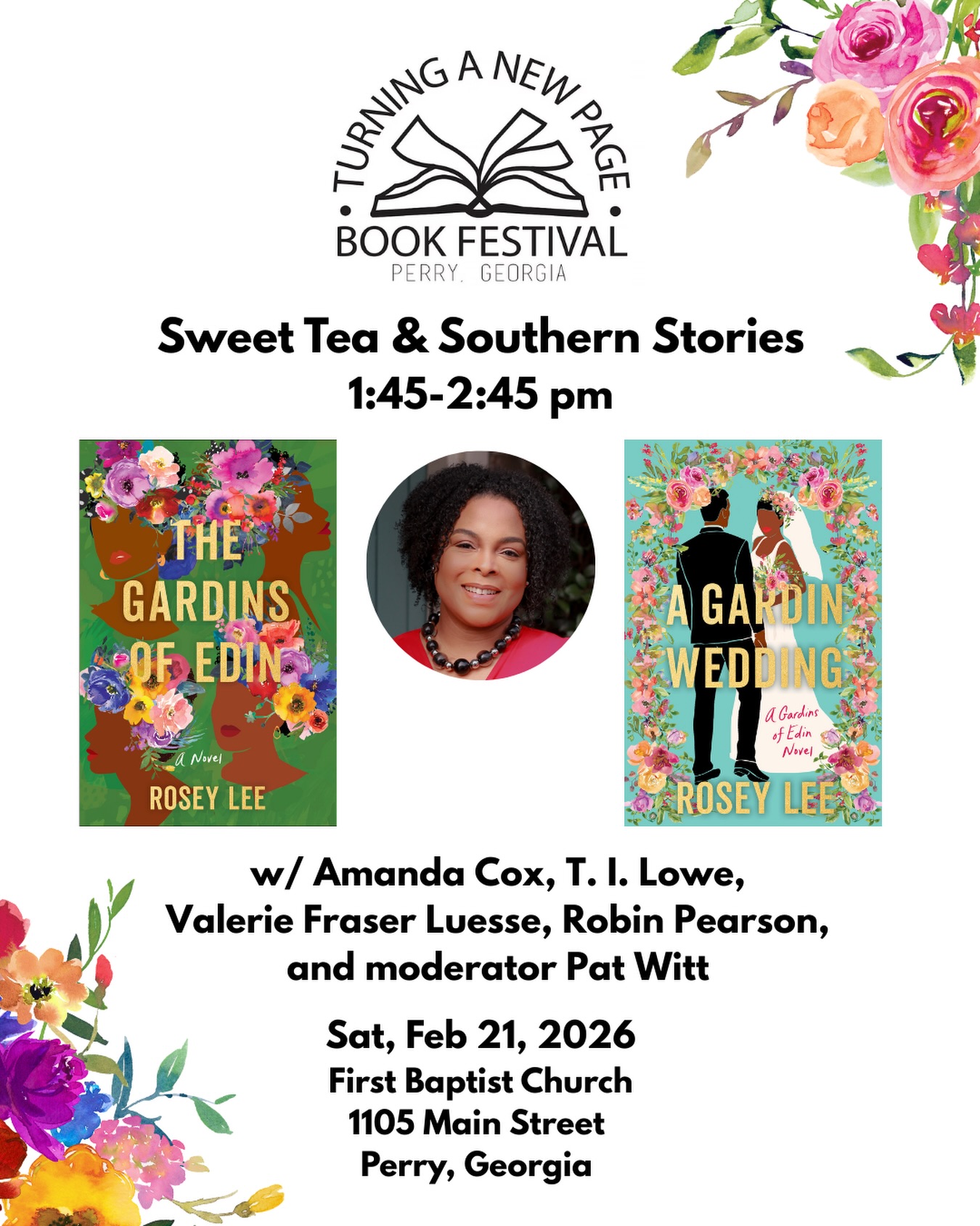 Rosey - If you live in or near middle Georgia, I hope you’ll join me ...