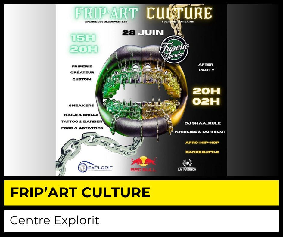 EMOI - Frip’Art Culture 👑 Samedi 28 juin 2025, de 15h00 à 02h00 Centre ...
