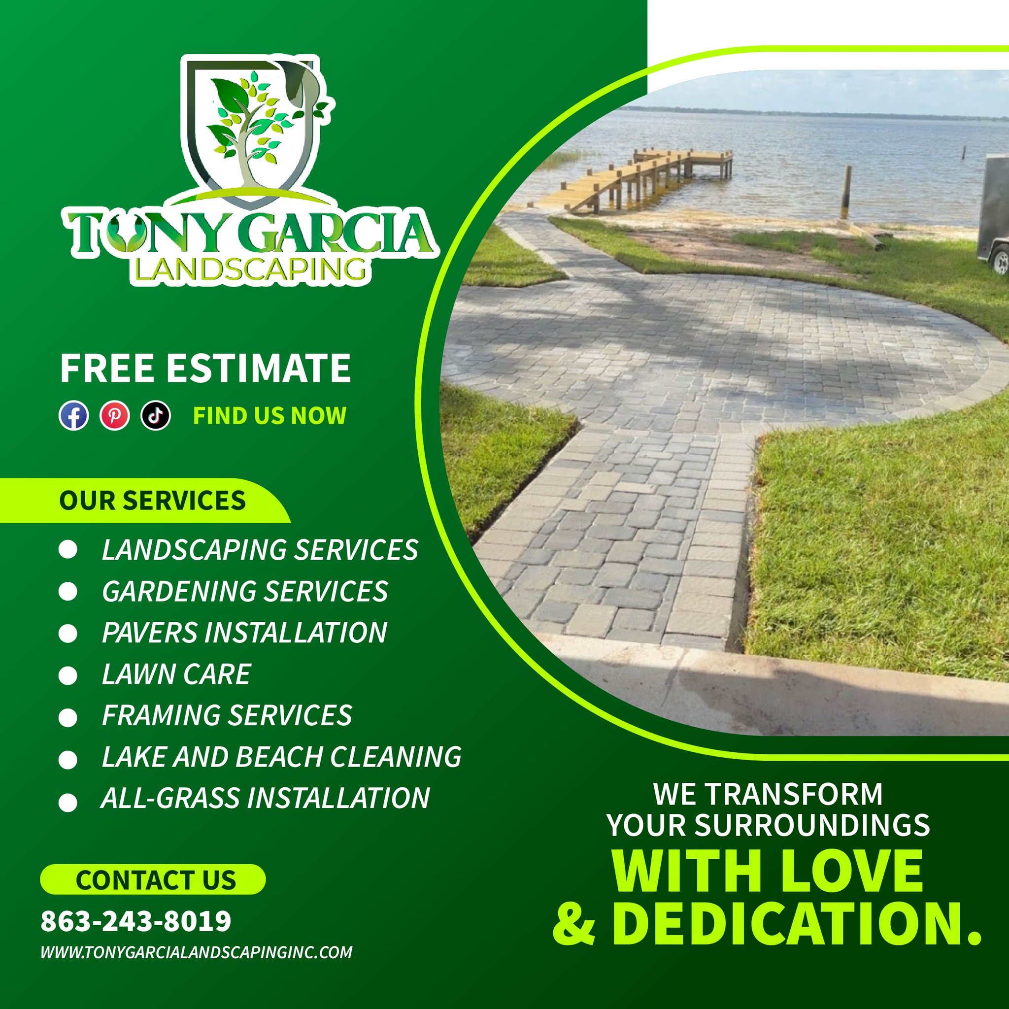 Tony Garcia Landscaping Inc