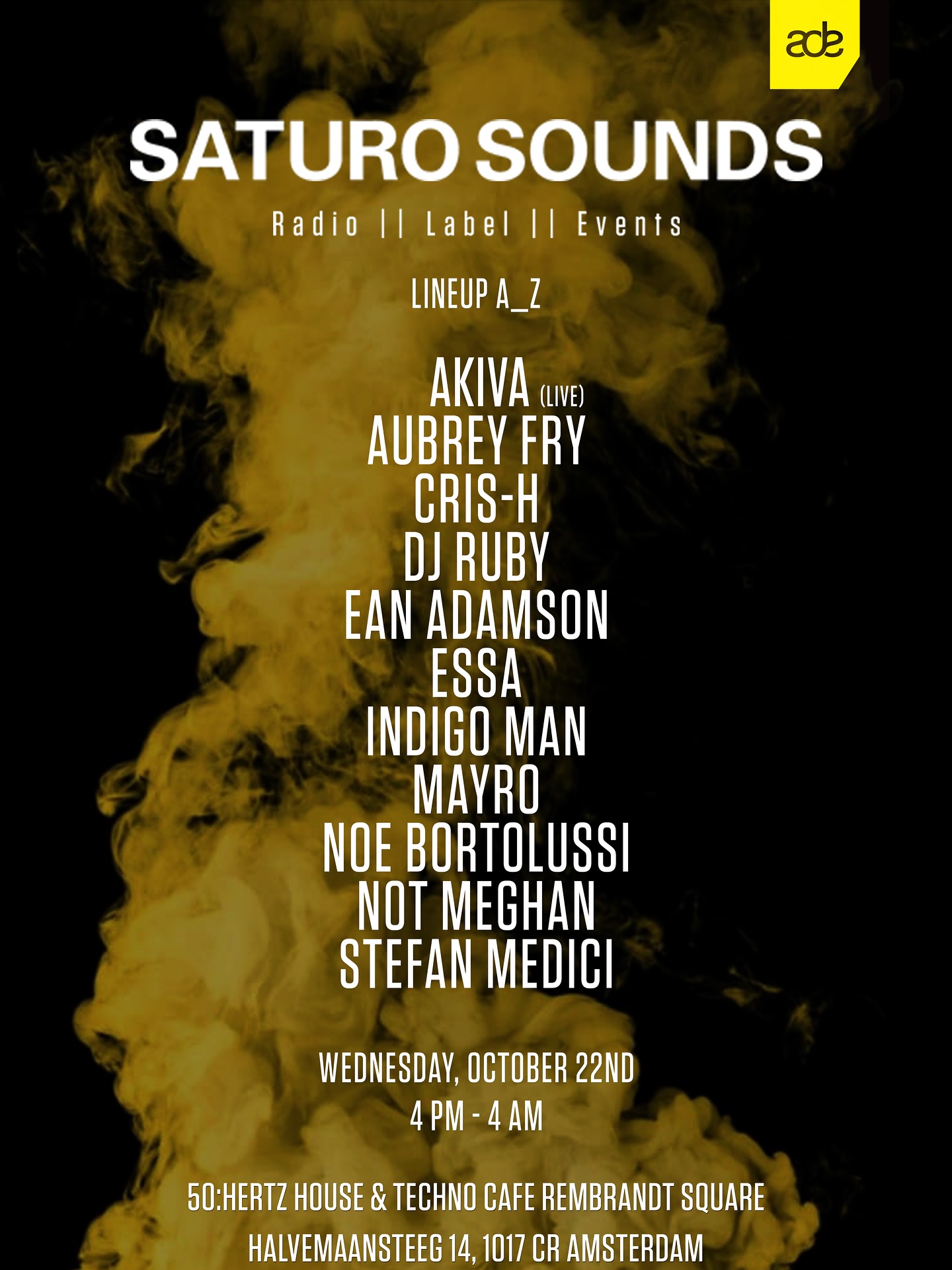 Saturo - 🚨IT’S TIIIIIIMMMMEEEE🚨 OUR OFFICIAL LINE-UP REVEAL FOR ...
