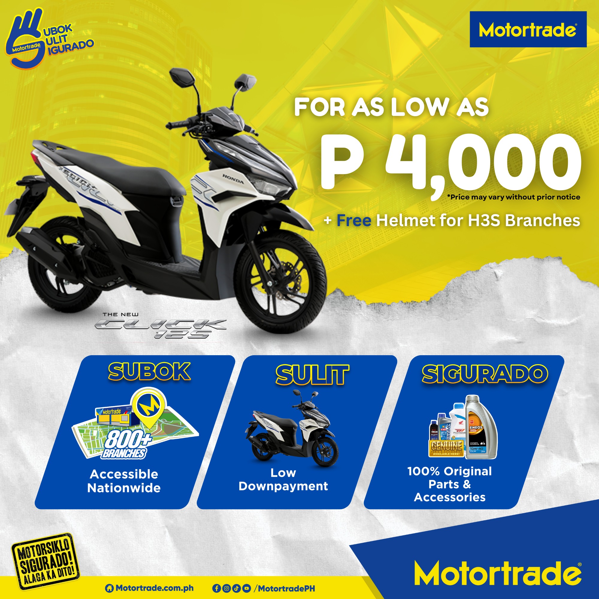 Motortrade Guinobatan Cluster | Guinobatan