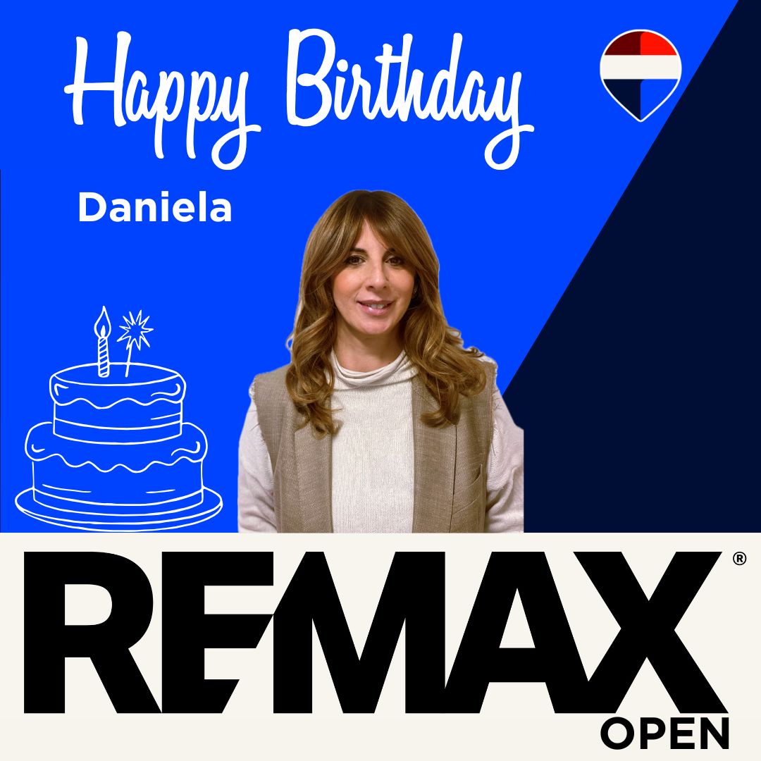 ReMax - 🎂𝗢𝗴𝗴𝗶 𝘀𝗽𝗲𝗴𝗻𝗲 𝗹𝗲 𝗰𝗮𝗻𝗱𝗲𝗹𝗶𝗻𝗲 𝗹𝗮 𝗻𝗼𝘀𝘁𝗿𝗮 𝗗𝗮𝗻𝗶𝗲𝗹𝗮🎂 🎉 Buon compleanno ...