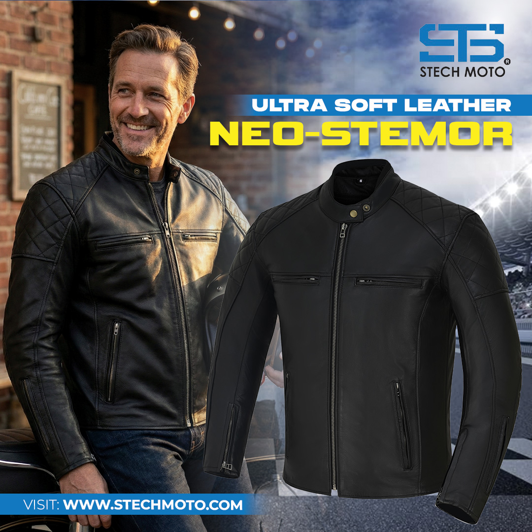 Veste Moto Homme Stechmoto ST 800 Air Touring 4 Saisons - Imperméable, Ventilée, Protections CE, Neuve Avec étiquettes