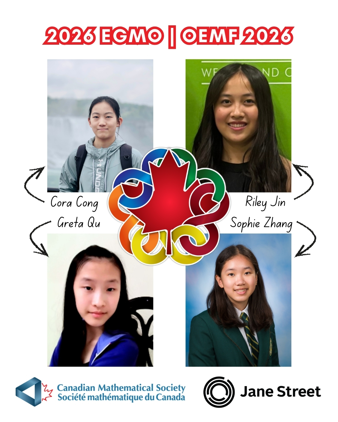 Canadian - 🍁The CMS is proud to introduce Girls Math Team Canada for ...