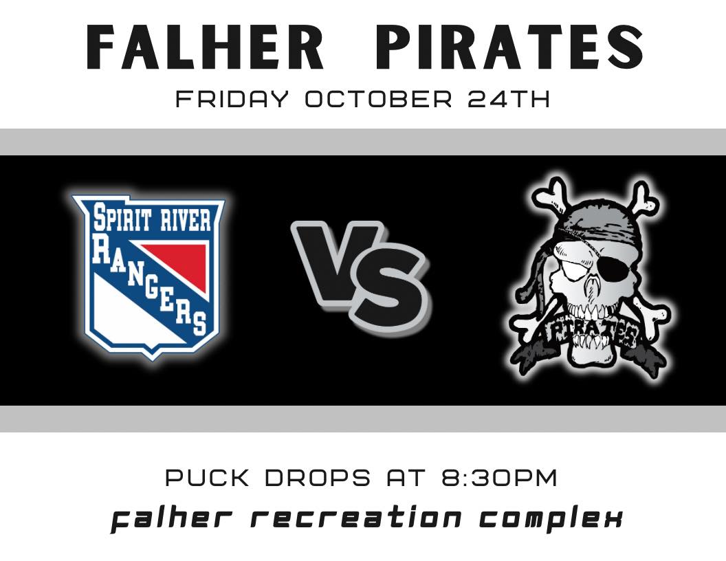 Falher - Pirates Hockey is Back! 🏴‍☠️ The 2025–26 season starts Friday ...