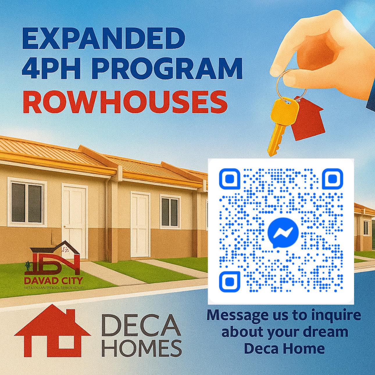 Davao - ‼️𝗘𝗫𝗣𝗔𝗡𝗗𝗘𝗗 𝟰𝗣𝗛 𝗣𝗥𝗢𝗚𝗥𝗔𝗠 para sa first-time homebuyers‼️( 𝐃𝐄𝐂𝐀 ...