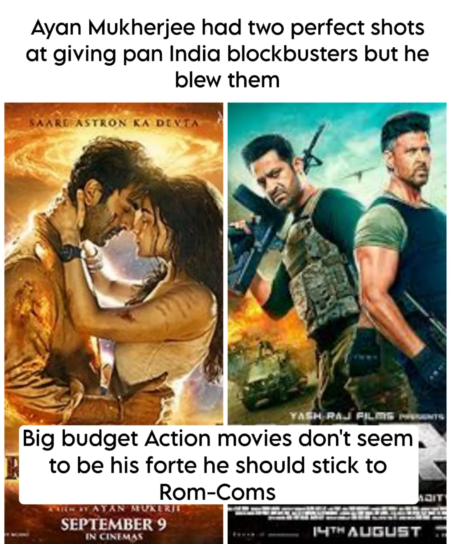 Instantbollybytes - Ayan mukherjee had two perfect shots at giving