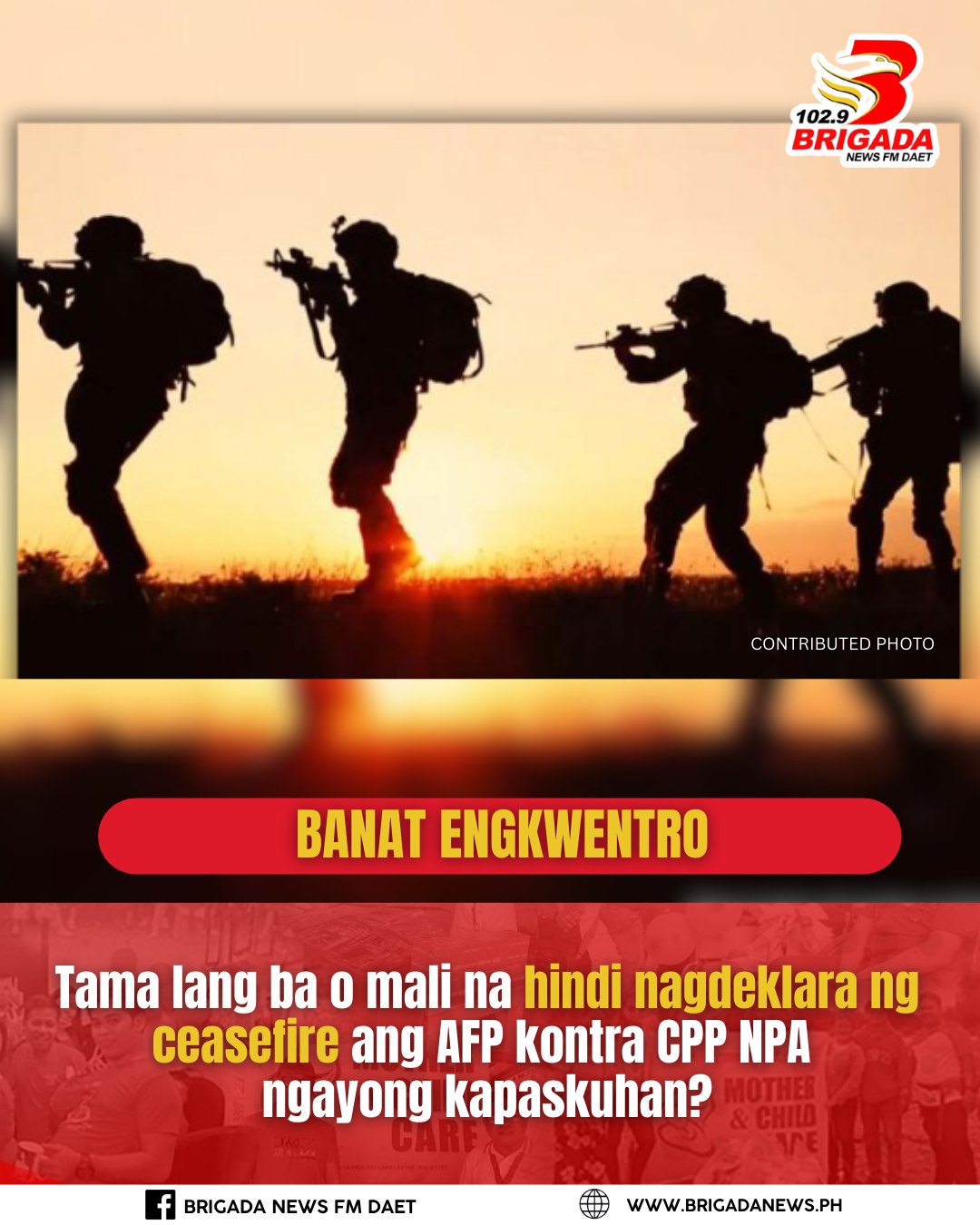 The camp of Sally Santos,... - 102.9 Brigada News FM - Daet | Facebook