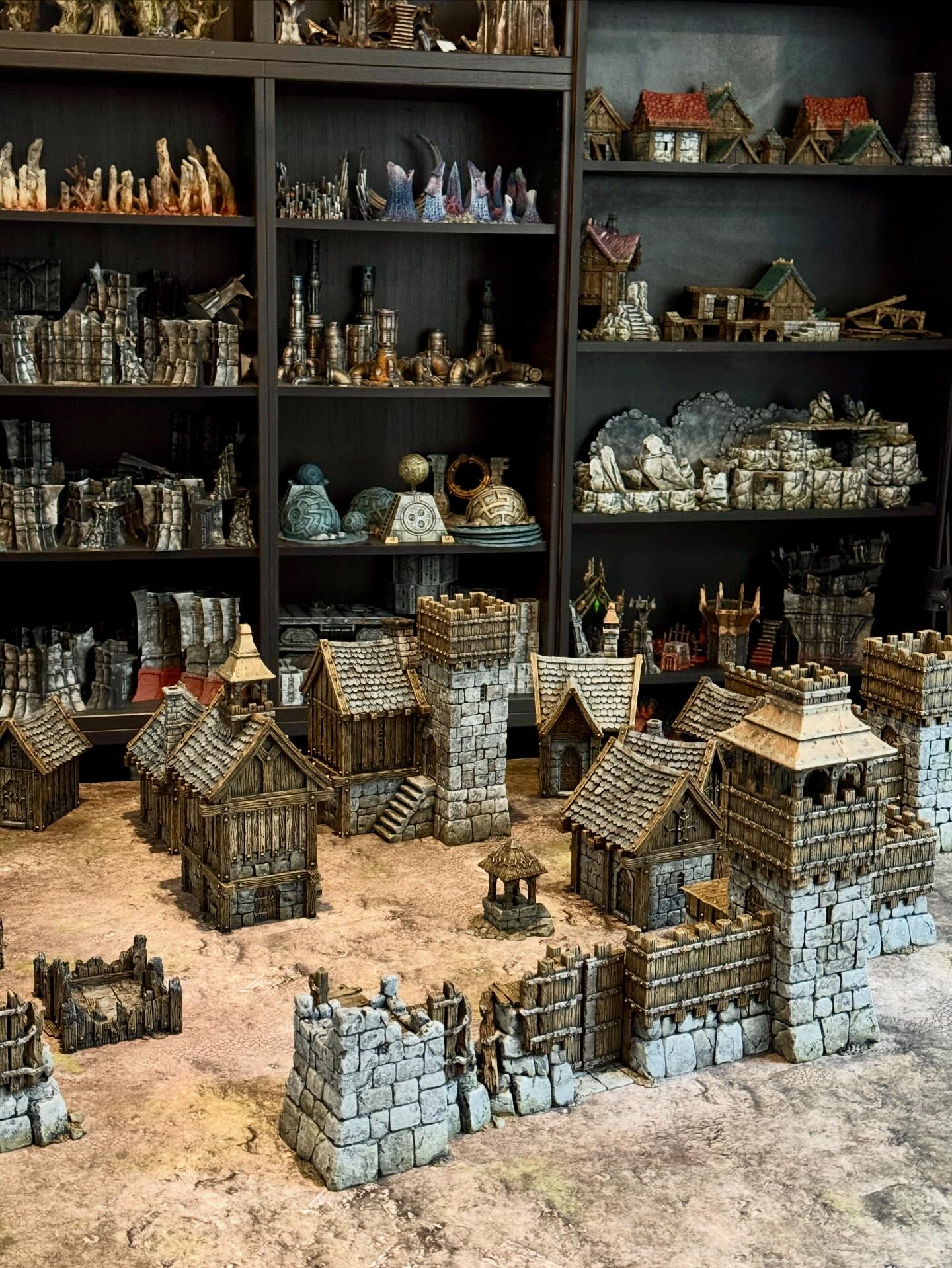 TOUR DE GARDE JAGERHOLM DARK FANTASTIC MILLS - DÉCOR D&D / WARGAME - NEUF