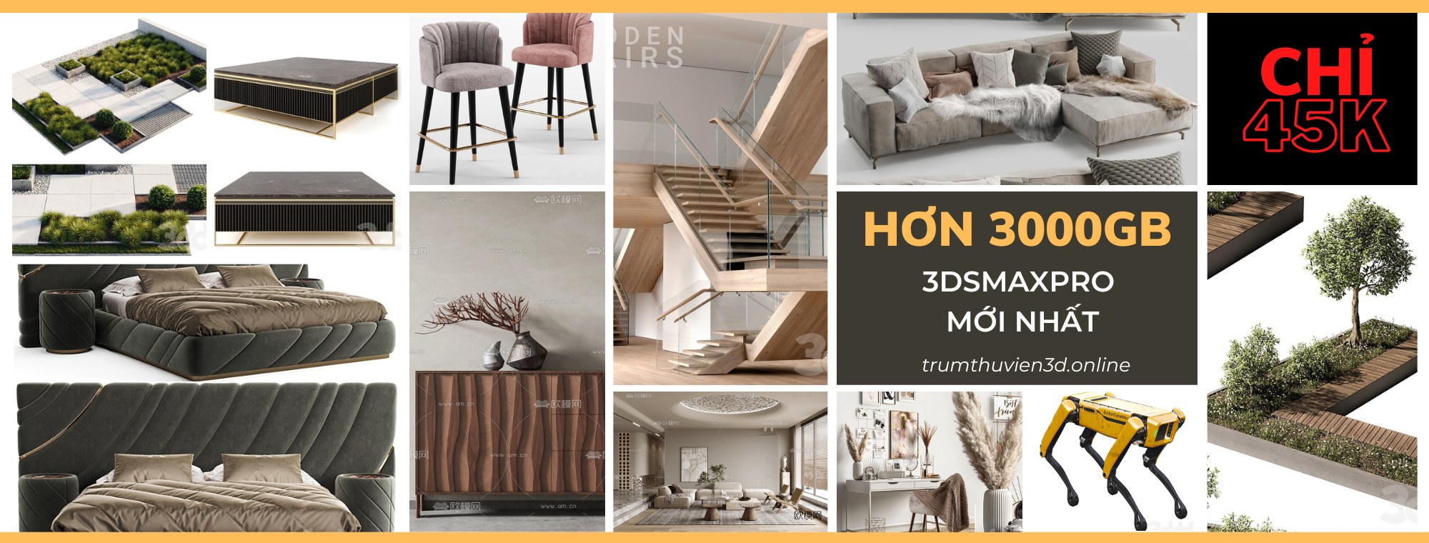 Trùm Thư Viện 3D