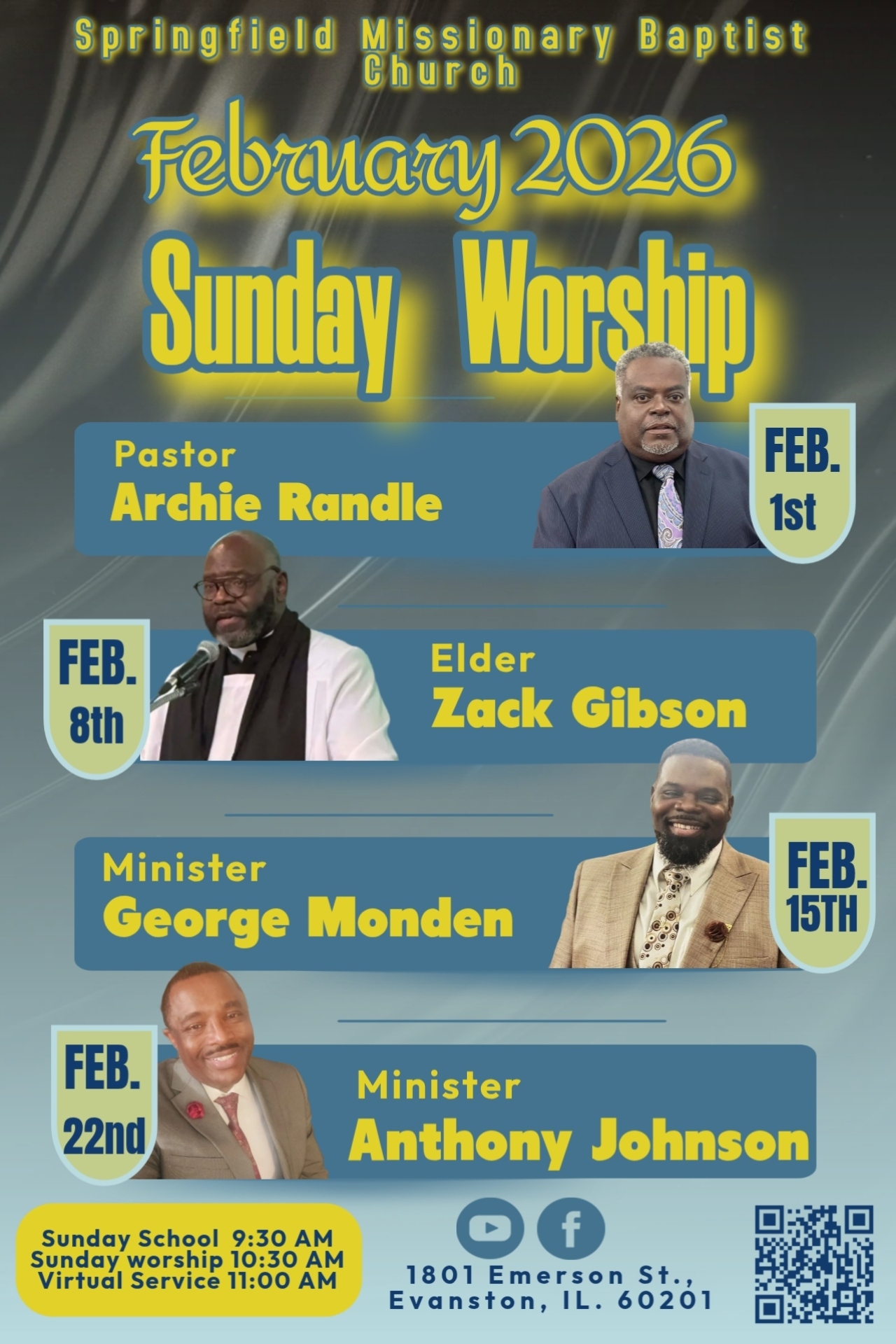 Springfield Missionary Baptist Church, Evanston | Evanston IL