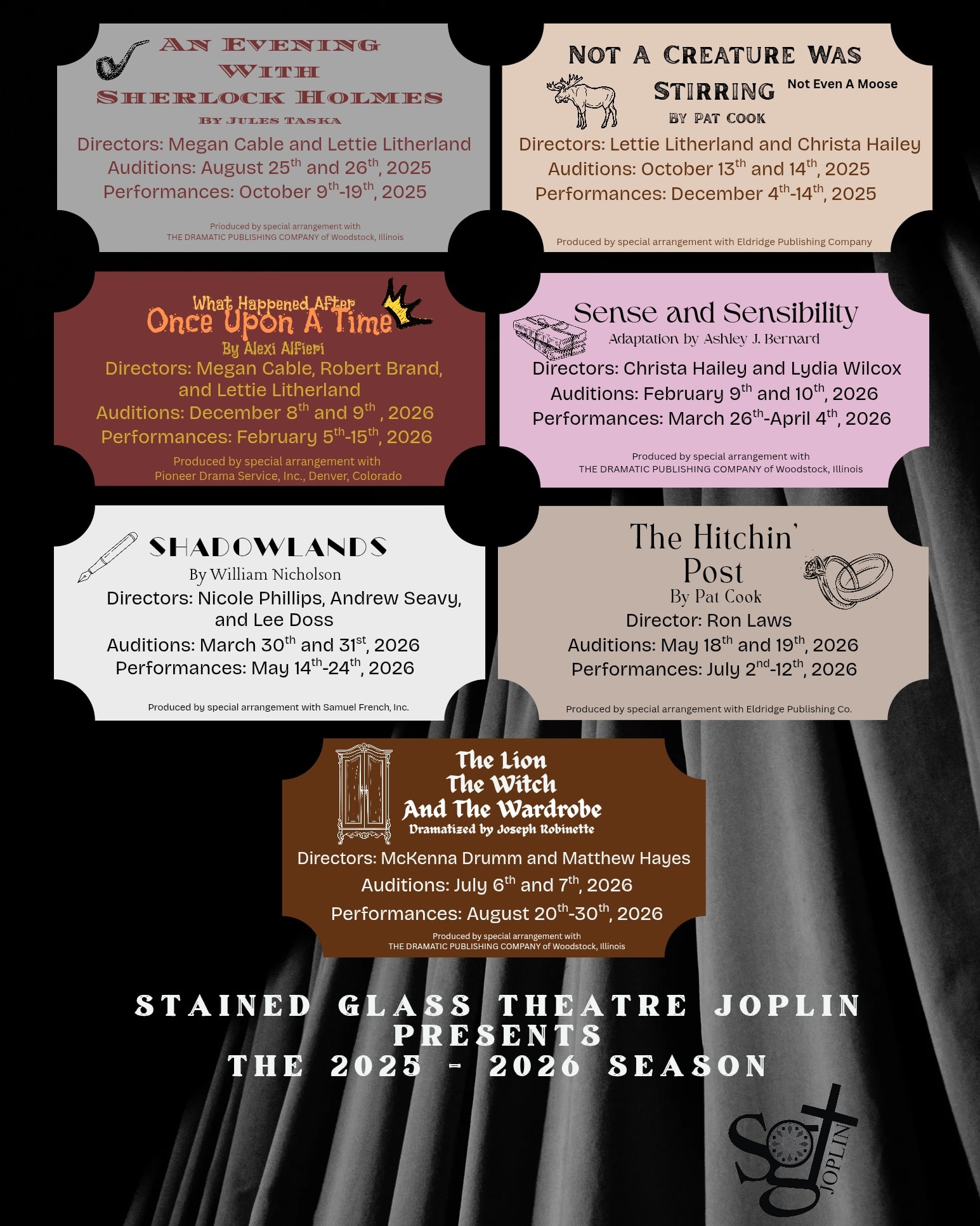 Stained - We are excited to announce the FULL 2025-2026 Stained Glass ...