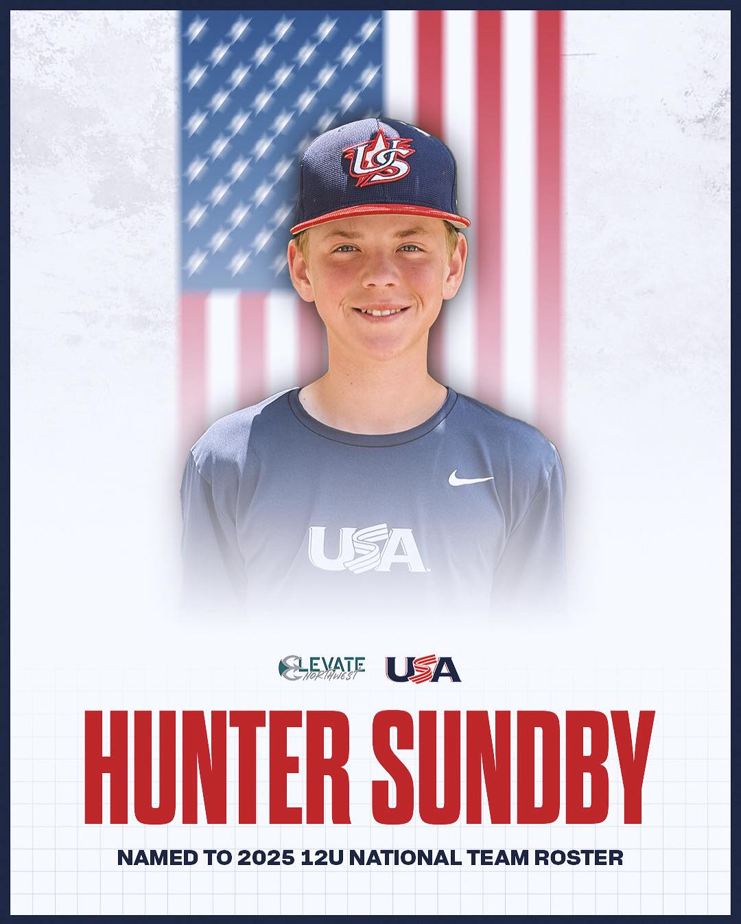 Elevate - Congratulations to Hunter Sundby (Elevate 12U Sundby) who was ...