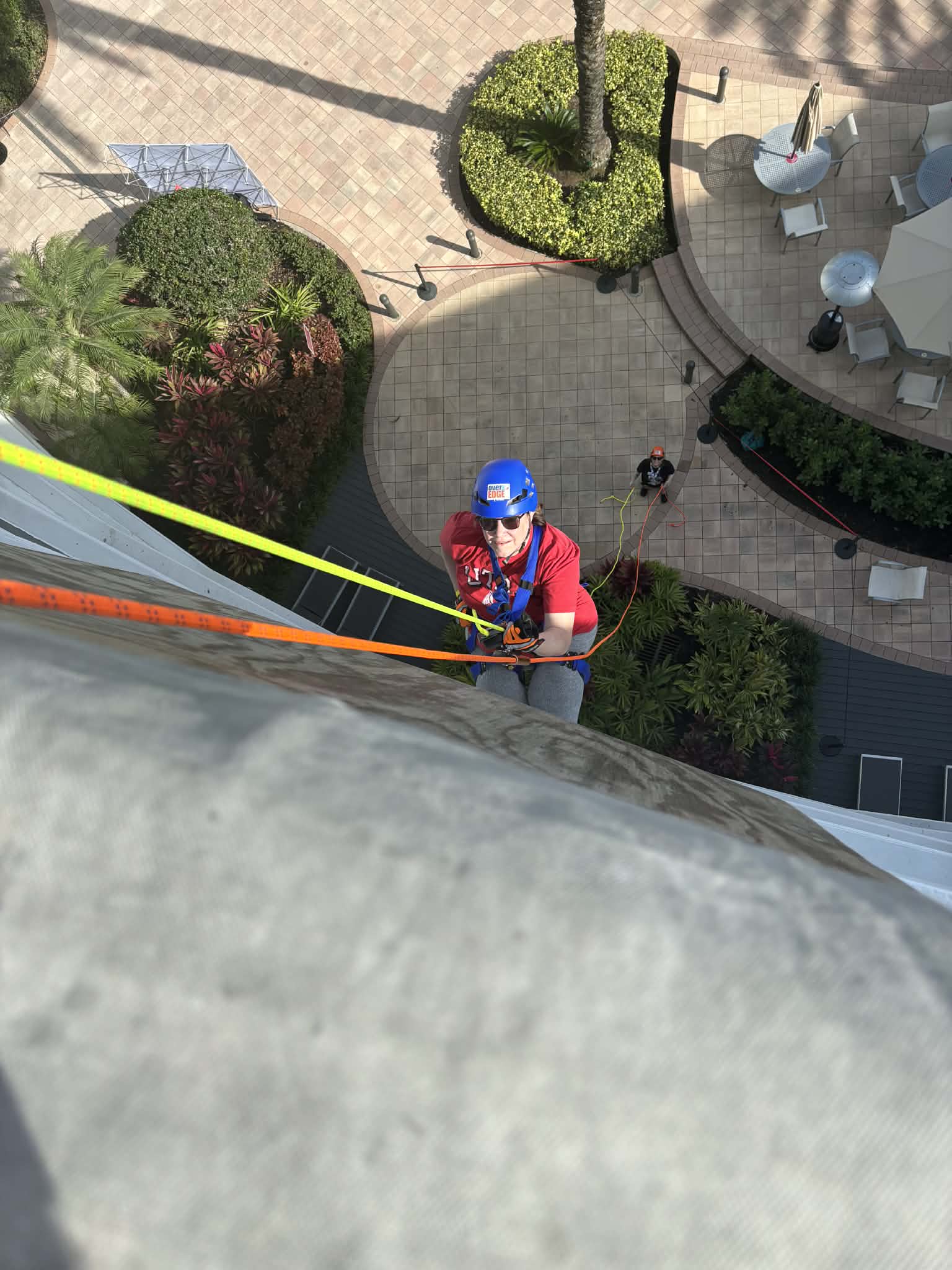 Over - We've got over 100 participants going #OverTheEdge the next two ...
