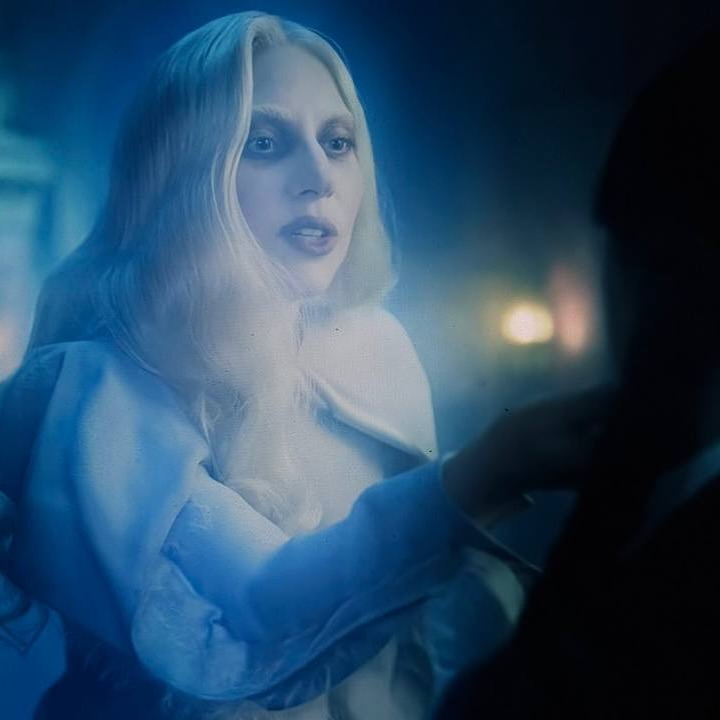 lady gaga wednesday dress First look at in the new season of Category_Shirts/Long Sleeve Shirts