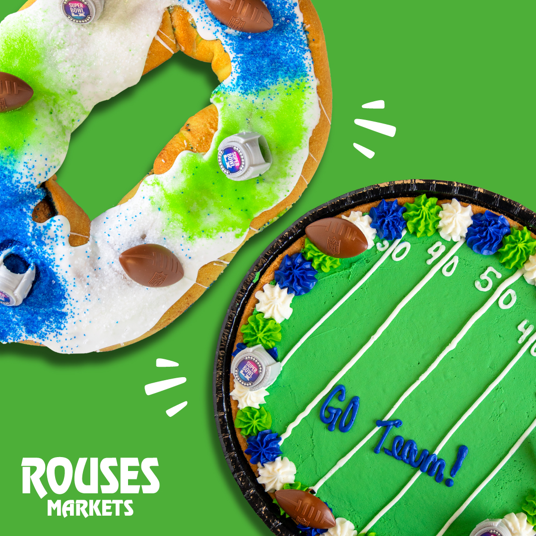 Rouses Markets - Game Day desserts are in 🏈🎂 Team... | Facebook