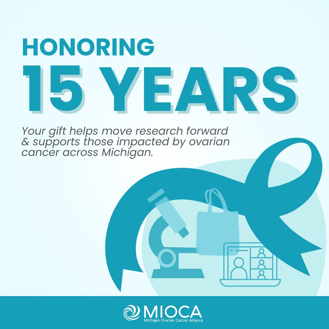 This year, MIOCA is... - Michigan Ovarian Cancer Alliance | Facebook