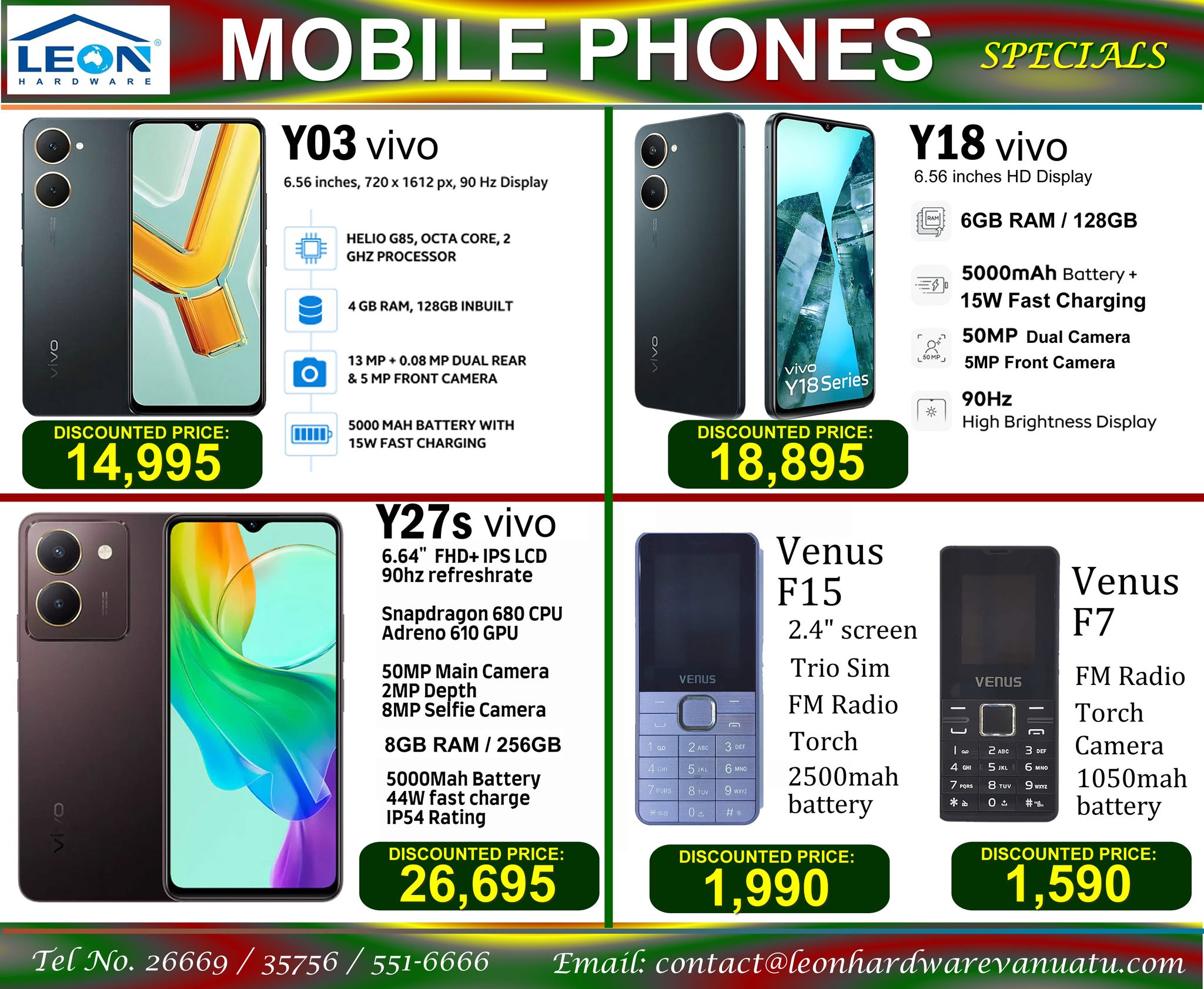 Leon - 📱 Stay Connected with the Power of Vivo! 🌐 Whether it's a video ...