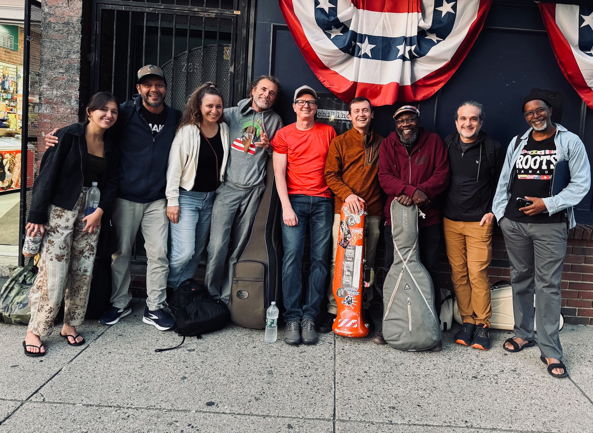 ON TOUR ~ The amazing team of Clinton Fearon with The Naya Rockers 