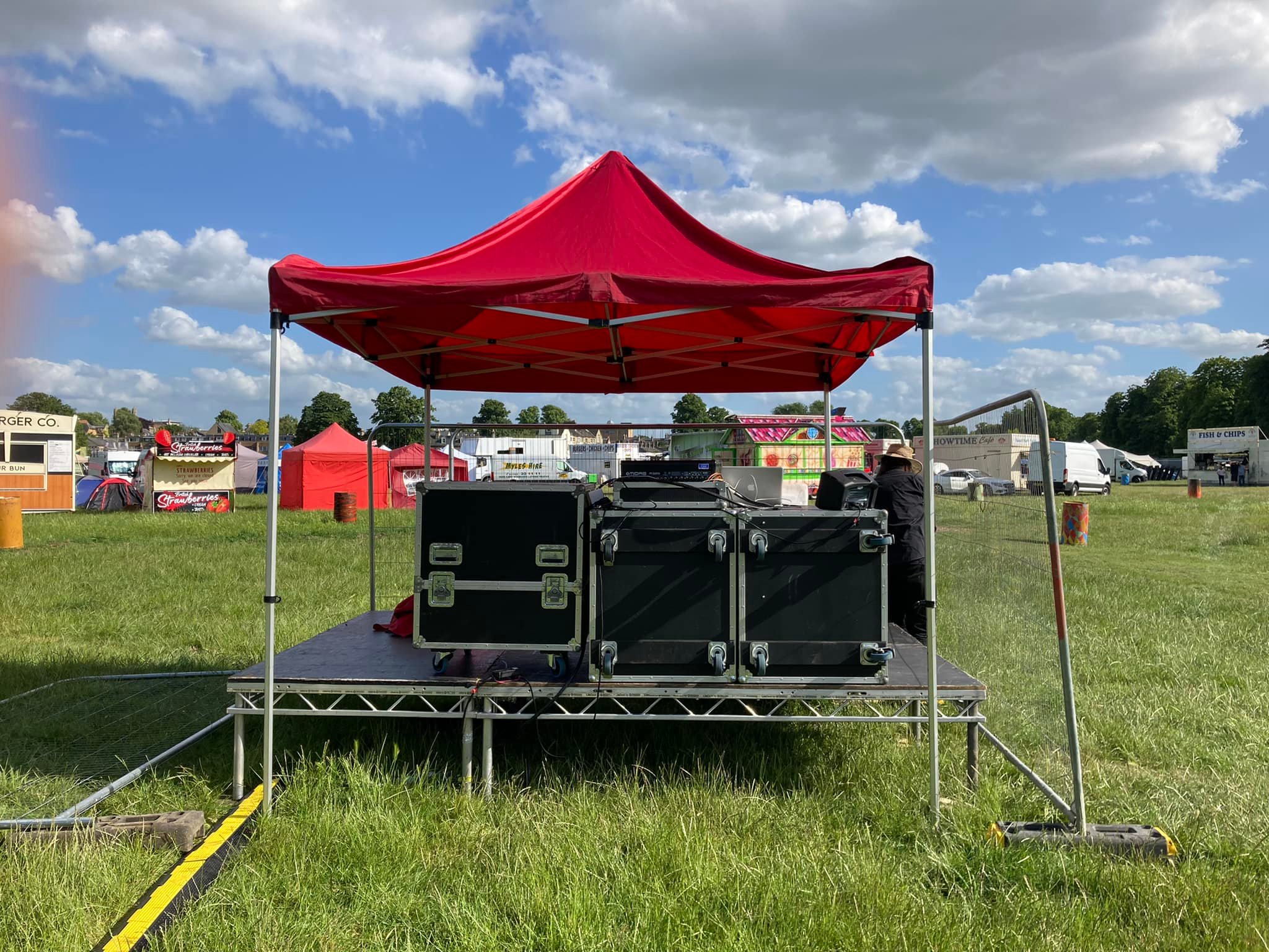 Flying Pig Stage, Strawberry Fair 2022