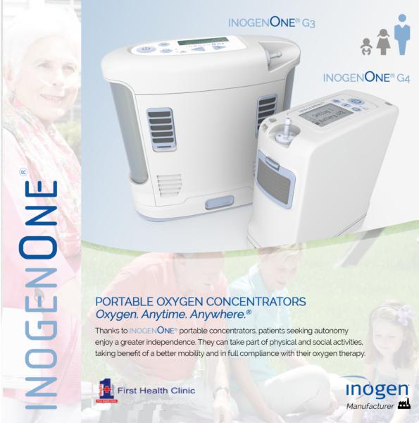 The new Inogen One® G3 is a small... - First Health Clinic | Facebook