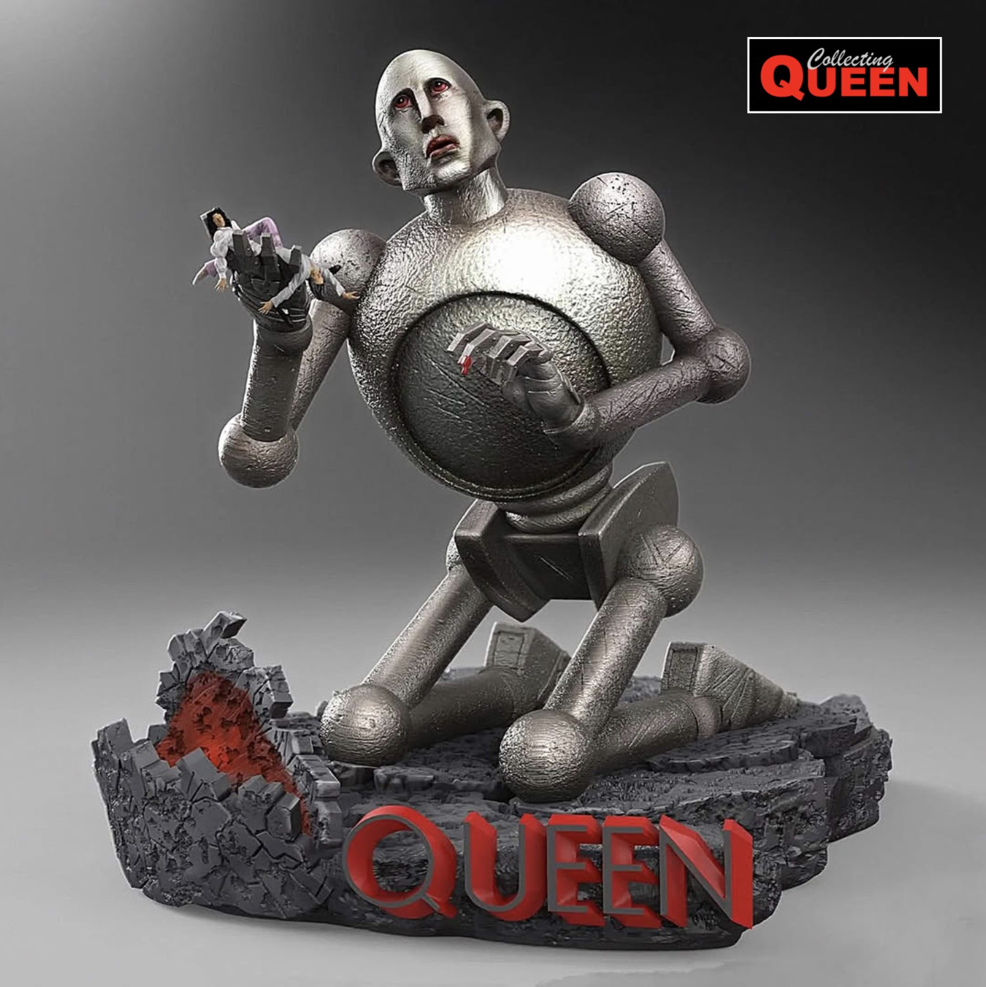 The Queen Robot News of the World 3D Vinyl is in stock and ready