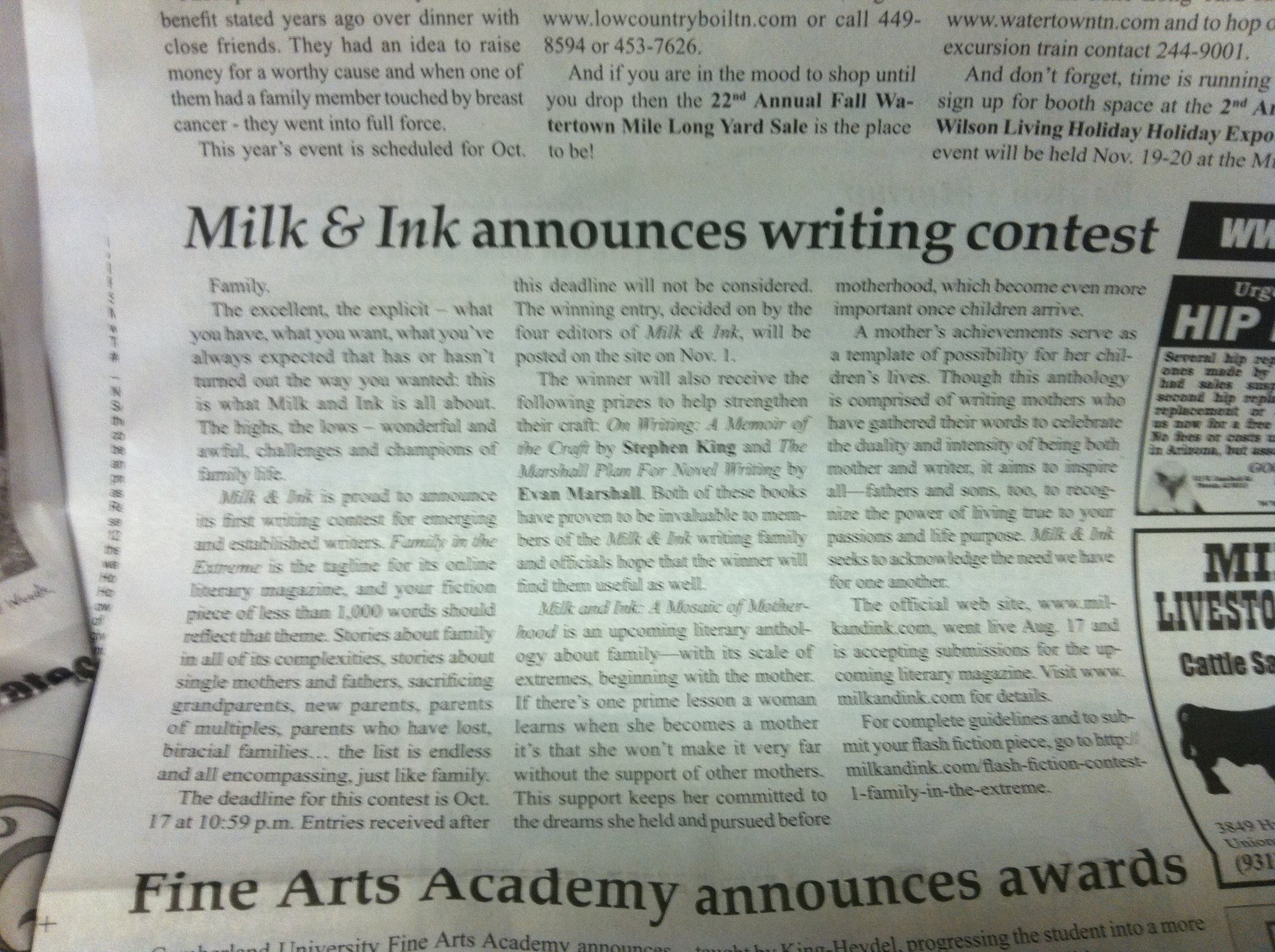 Milk & Ink