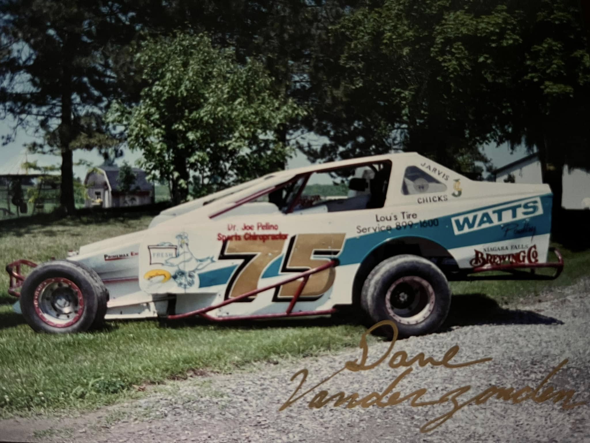 Merrittville - Here is Dave Vanderzanden's #75 Modified from back in ...