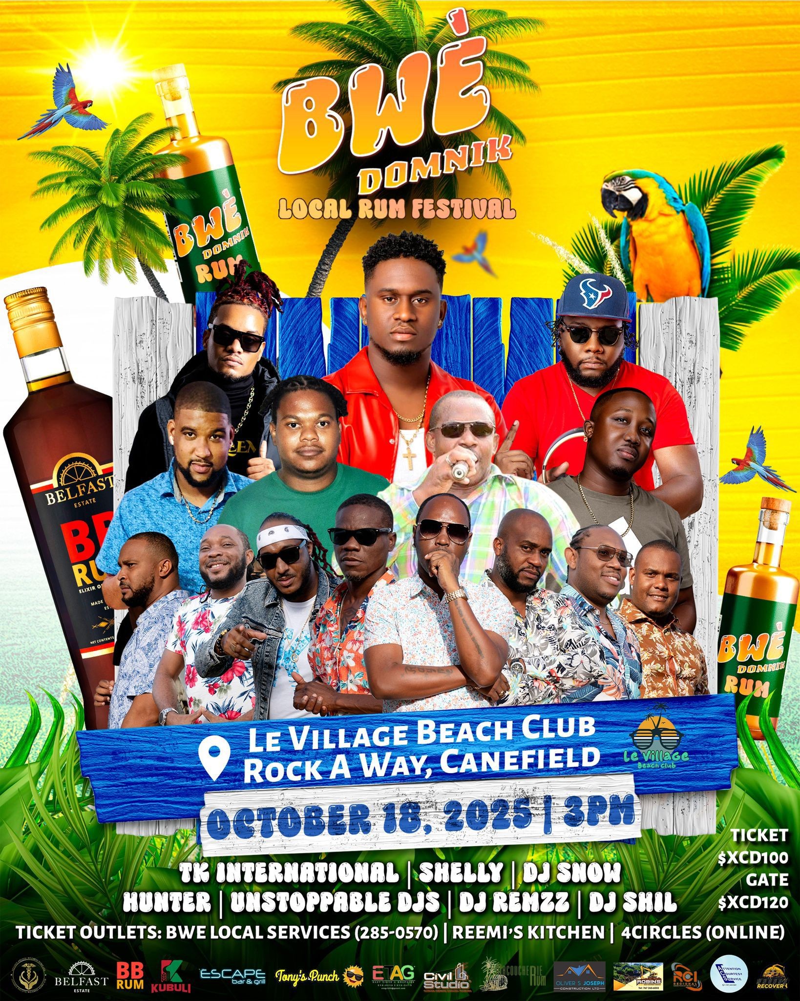 EmoNews - 🍹🎶 Bwe Domnik Rum Festival 🎶🍹 The vibes are... | Facebook