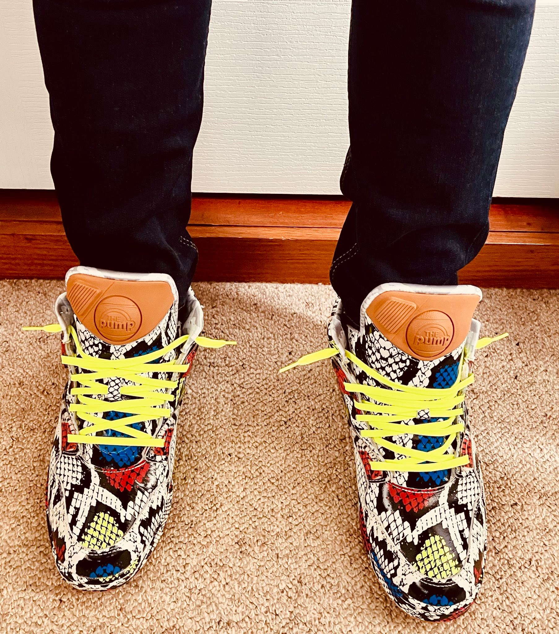 Melody Ehsani Omni Pumps with custom laces