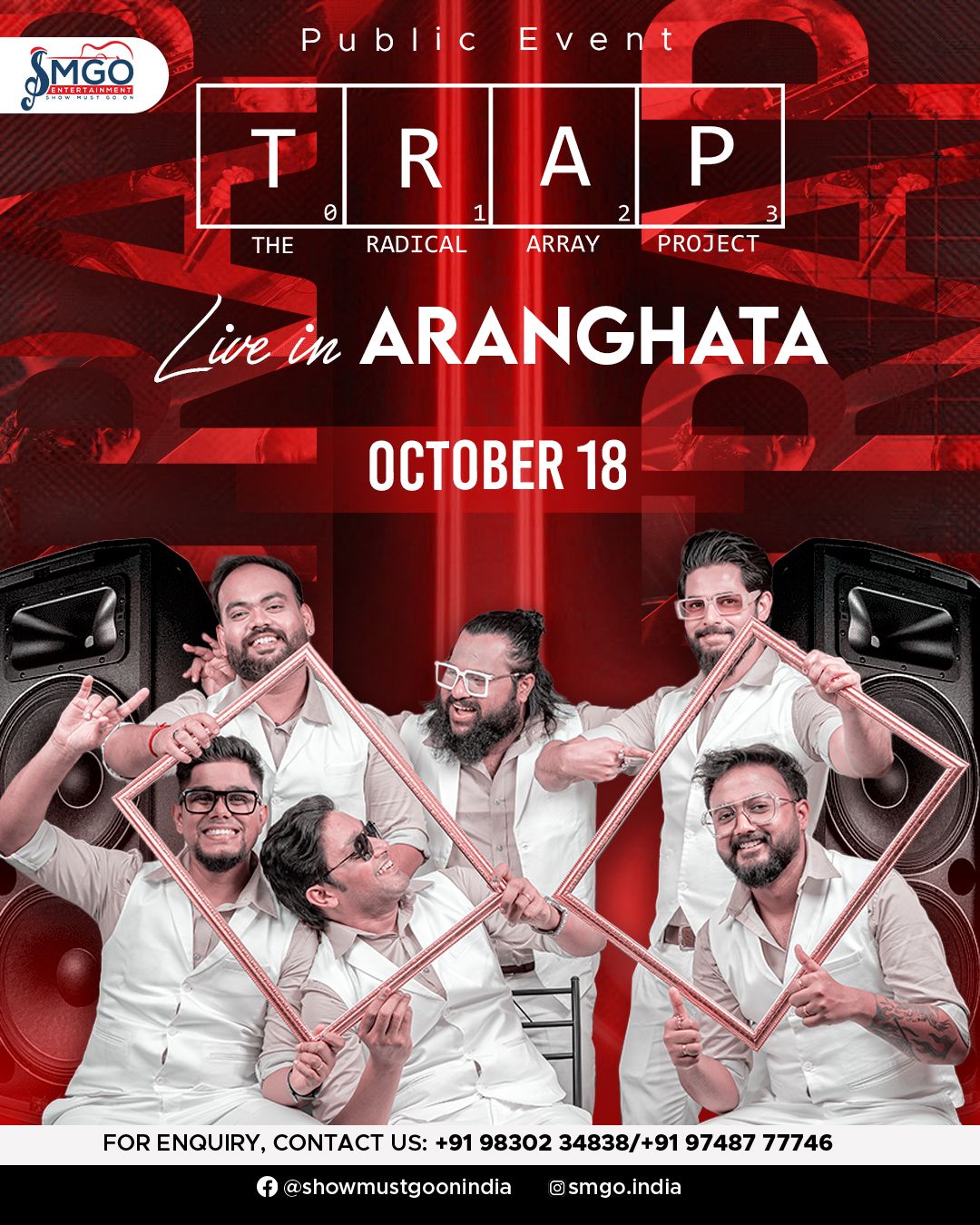 SMGO - 🎶 The wait is over! 🔥 TRAP is hitting the stage live tonight at ...