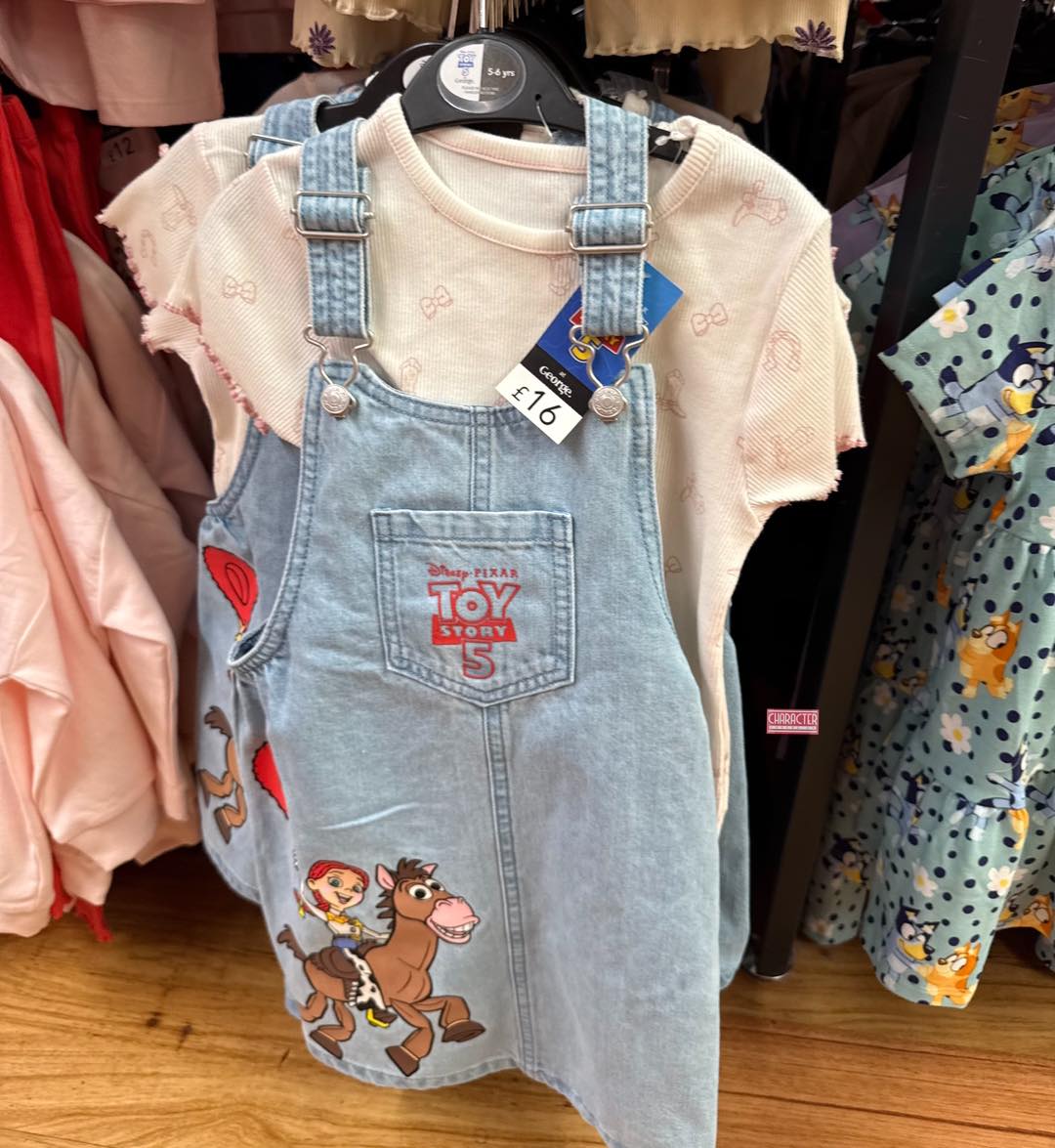asda denim dress Toy Story Jesse set at ASDA..😱 Color:TAN/CREAM CANOPDJUL26 Lorena Coverup Dress -