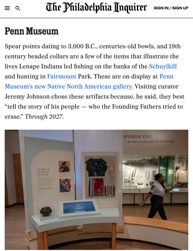 Penn Museum - Lenape and Native American Collections photo 2