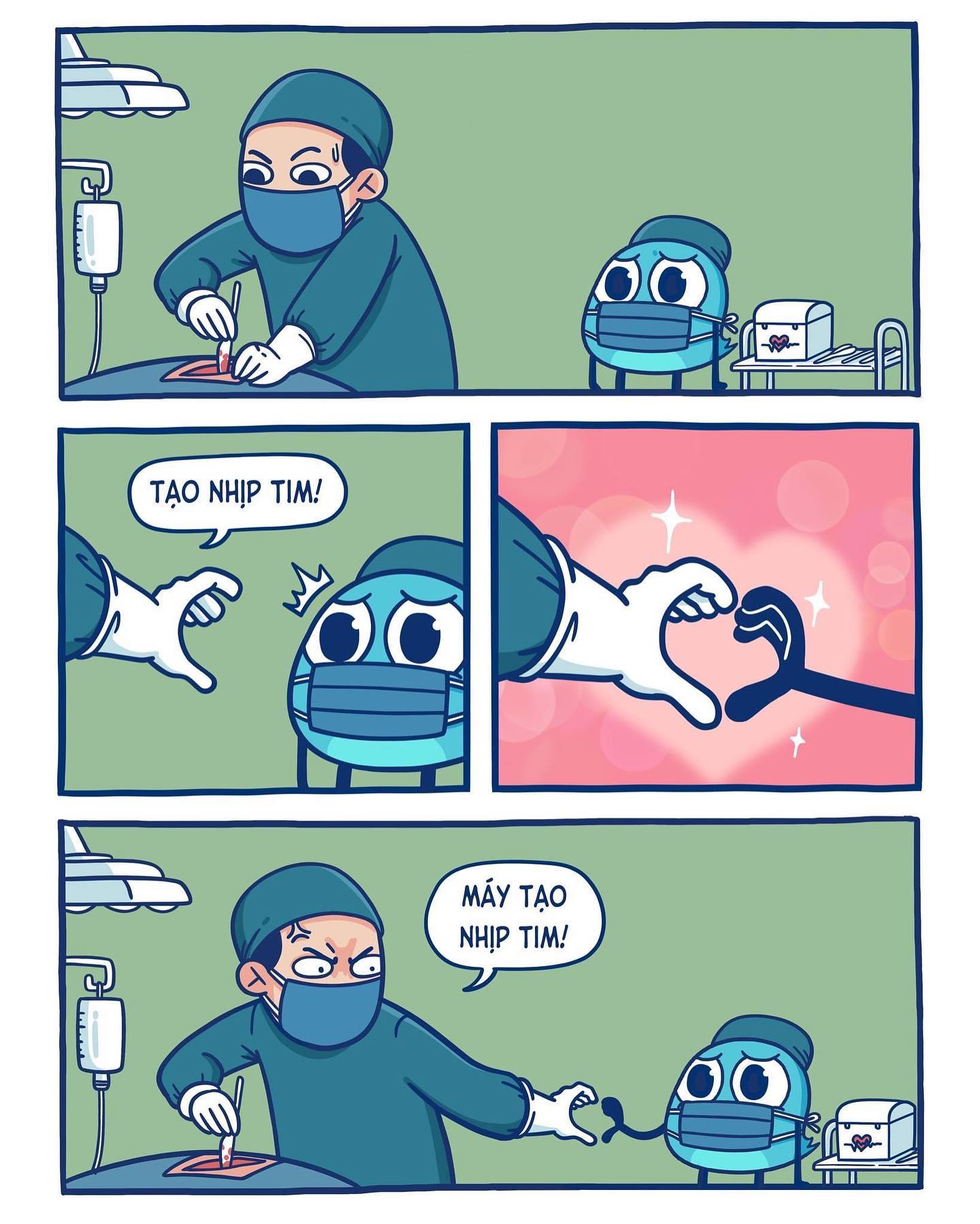 ok tạo hình trái tim .... Cre: Én... - Meme đến từ vũ trụ | Facebook