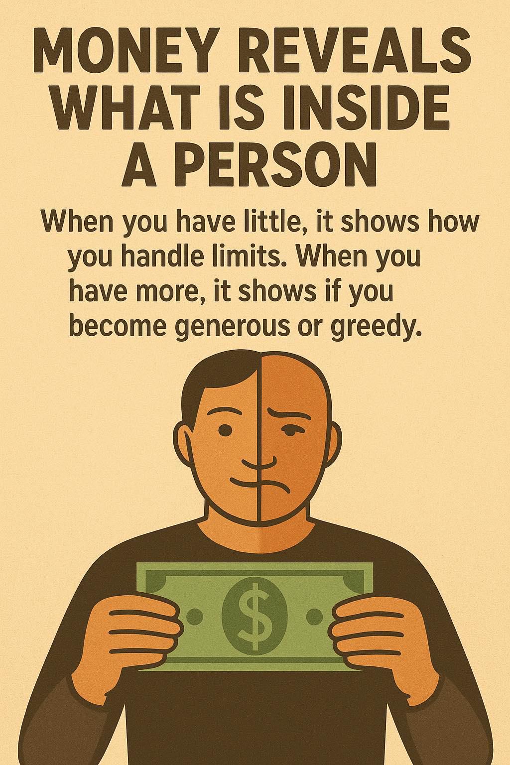 Payroll - Money doesn’t change people, it unmasks them. When you have ...