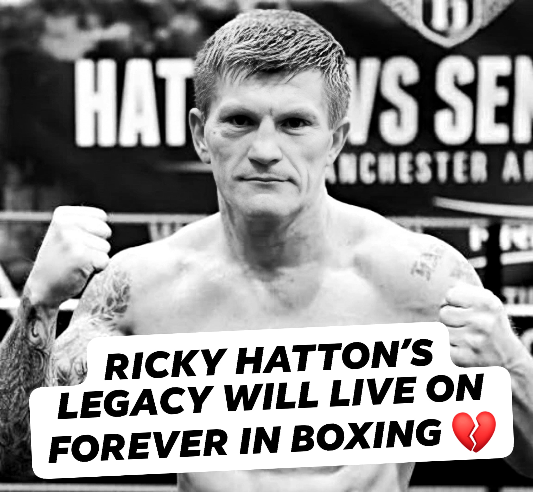 Café - Boxing legend Ricky Hatton has sadly passed away at 46. He was ...