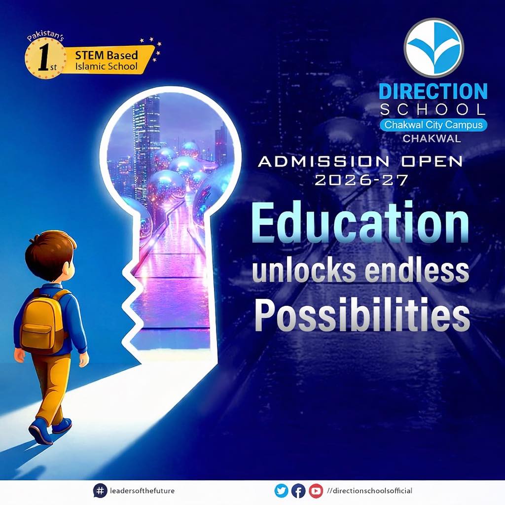 Direction - Education unlocks endless possibilities Admissions are now ...