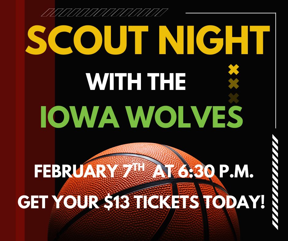 Mid-Iowa - 🏀🐺 Iowa Wolves Scout Night is Back! 🐺🏀 Join the Iowa Wolves ...