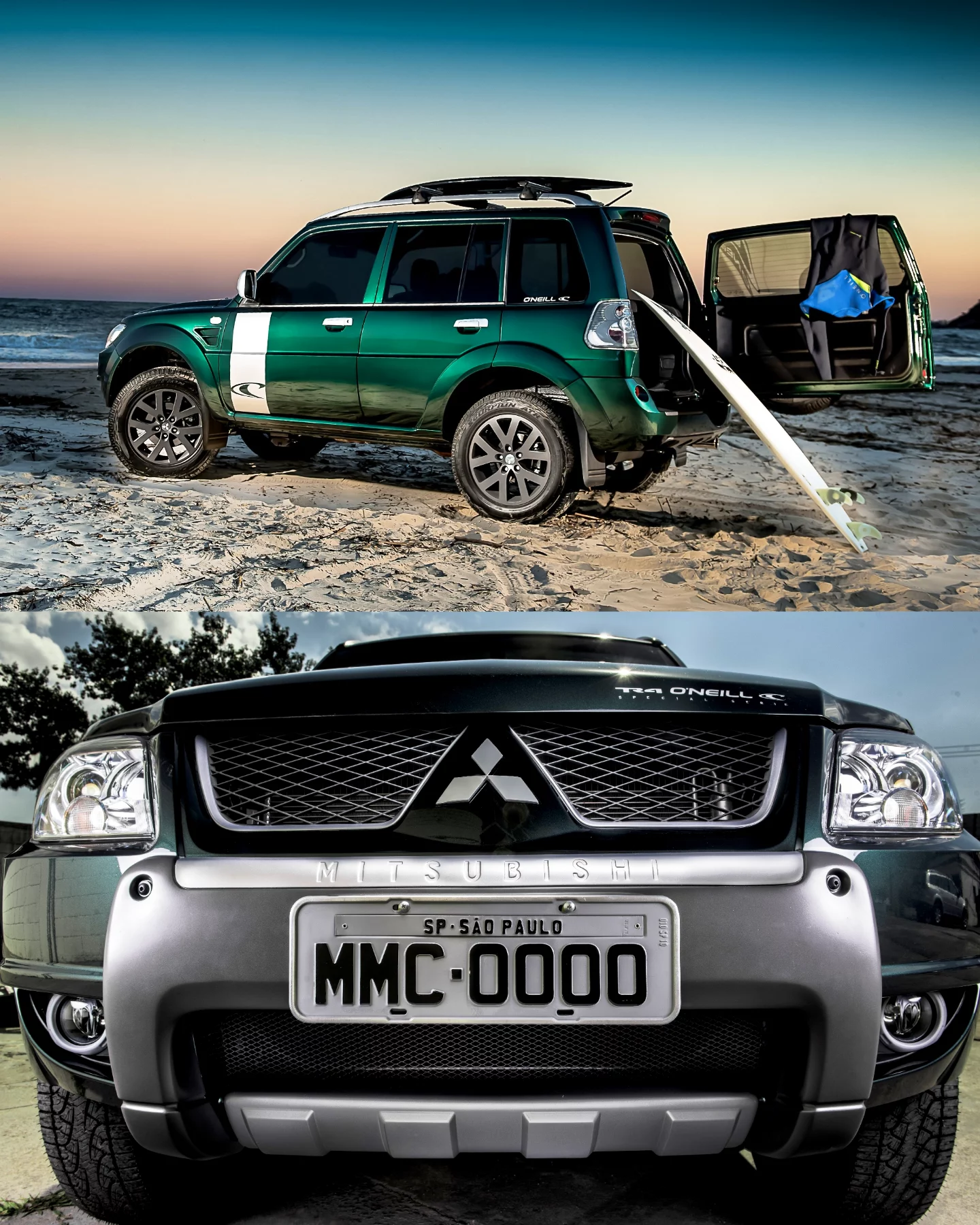 Pajero TR4 O'Neill, série limitada de 600 unidades que, entre